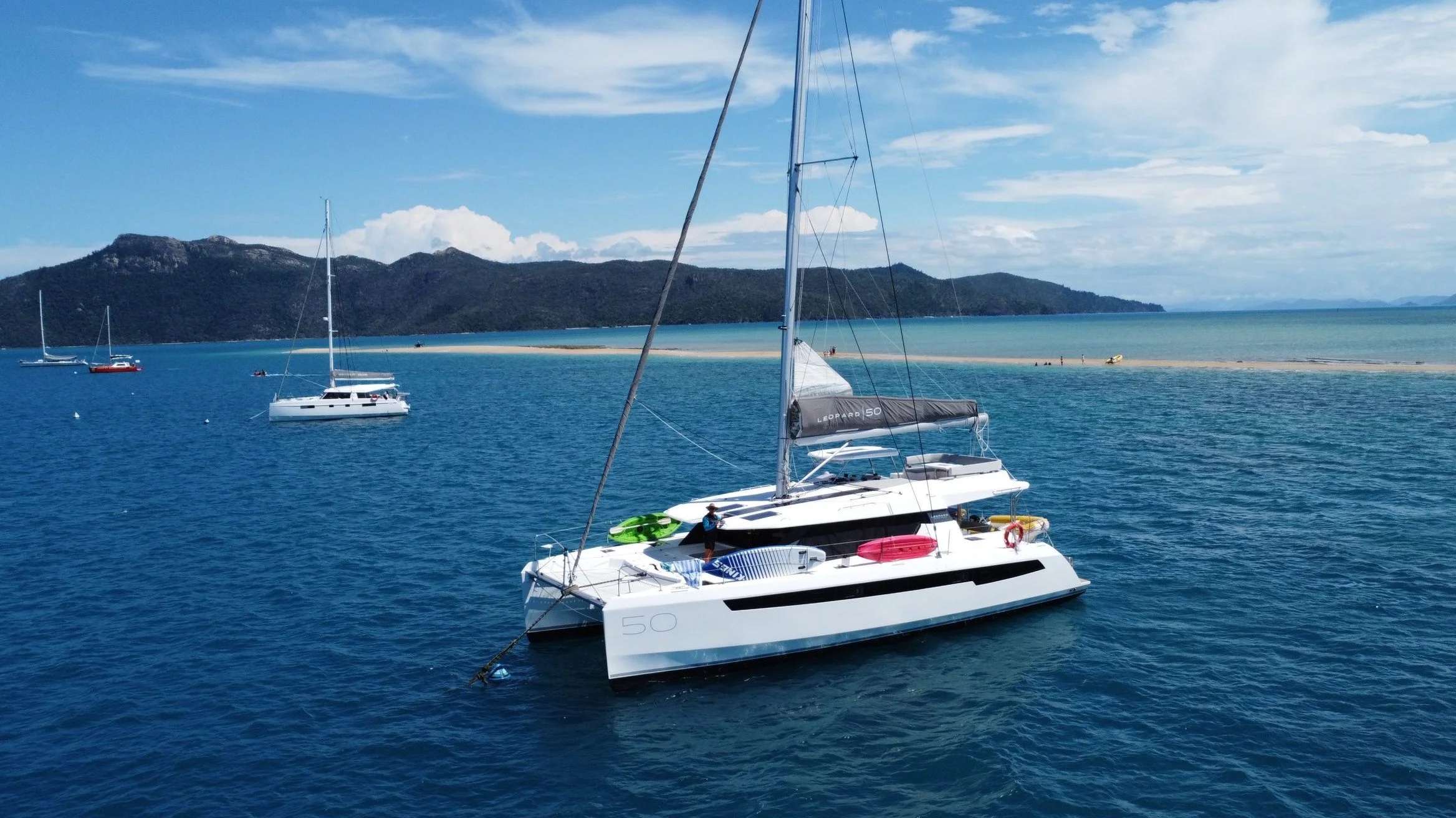 Kismet, a 2018  available for charter.