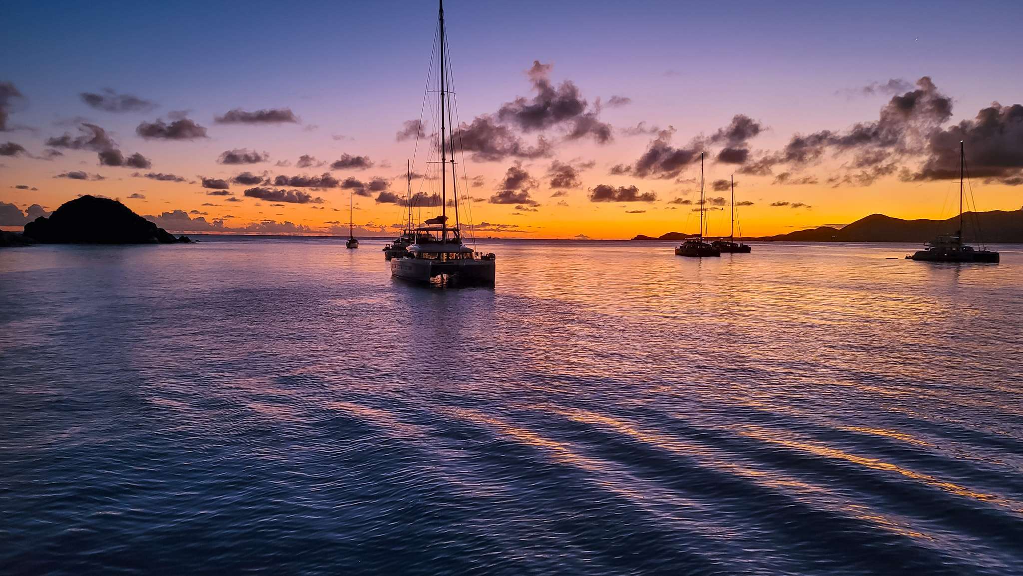Caribbean sunsets