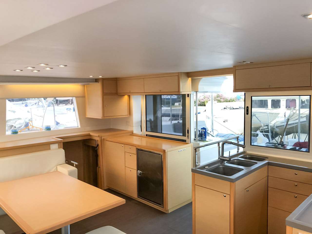 Saloon looking aft