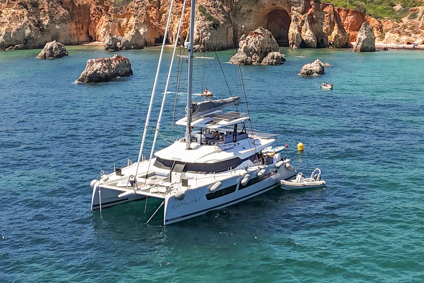 CATALYST, a 59 ft Sailing Catamaran, available for luxury crewed charter