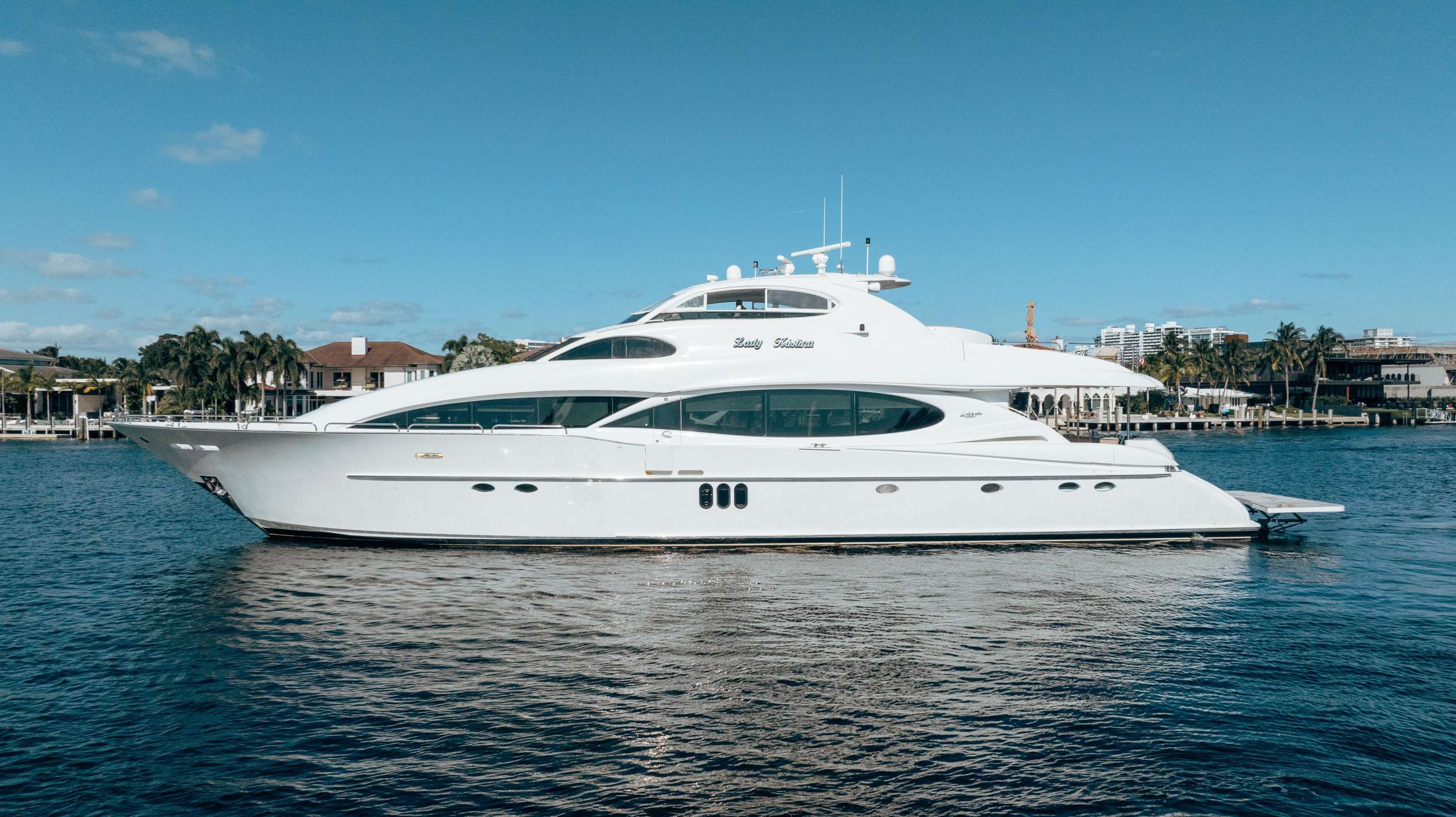 Lady Kristina, a 116 ft Motor Yacht, available for luxury crewed charter