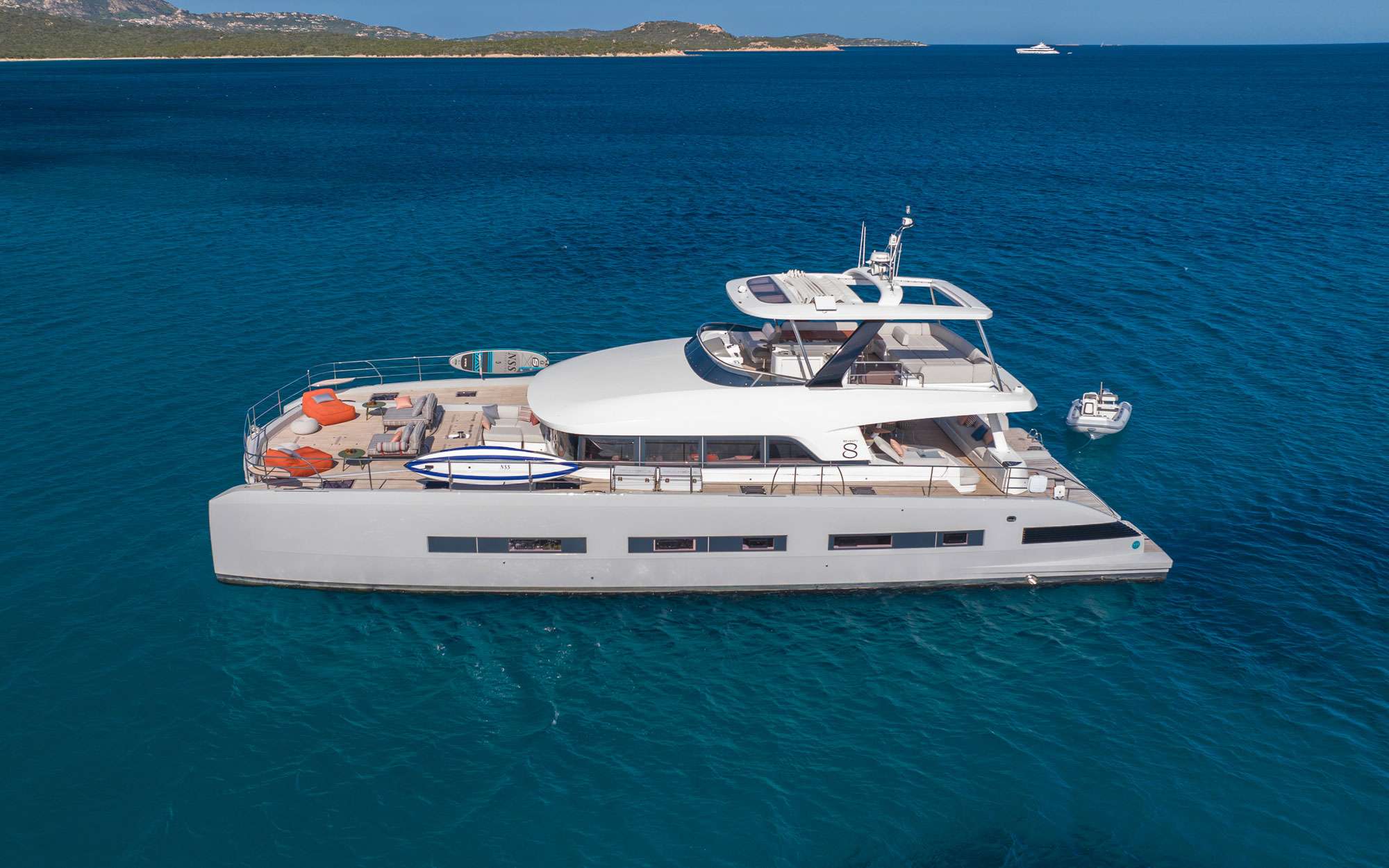 ZENIT, a 78 ft Sailing Catamaran, available for luxury crewed charter
