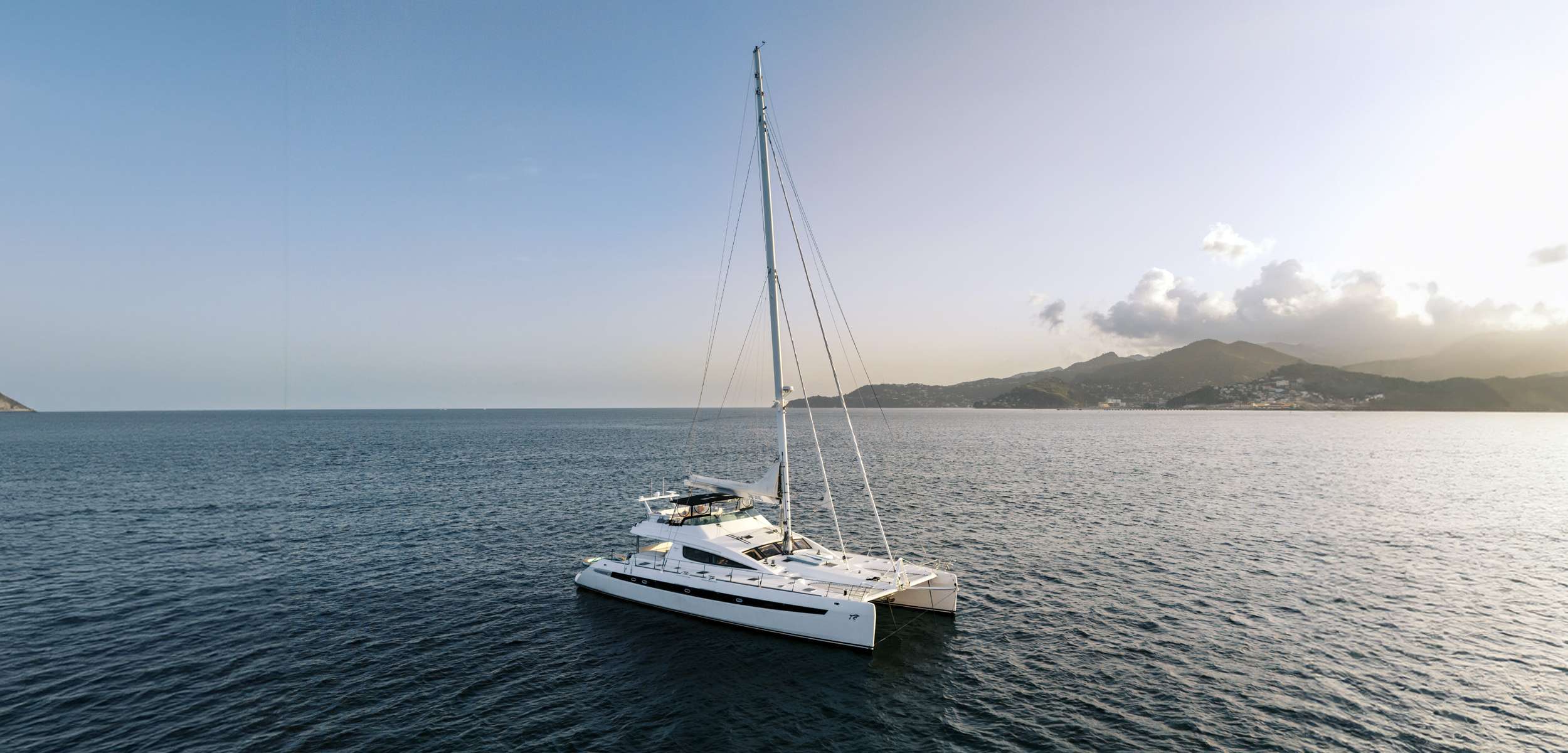 AVANTI, a 75 ft Sailing Catamaran, available for luxury crewed charter
