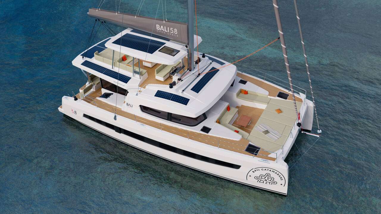 BALI KAI, a 57 ft Sailing Catamaran, available for luxury crewed charter