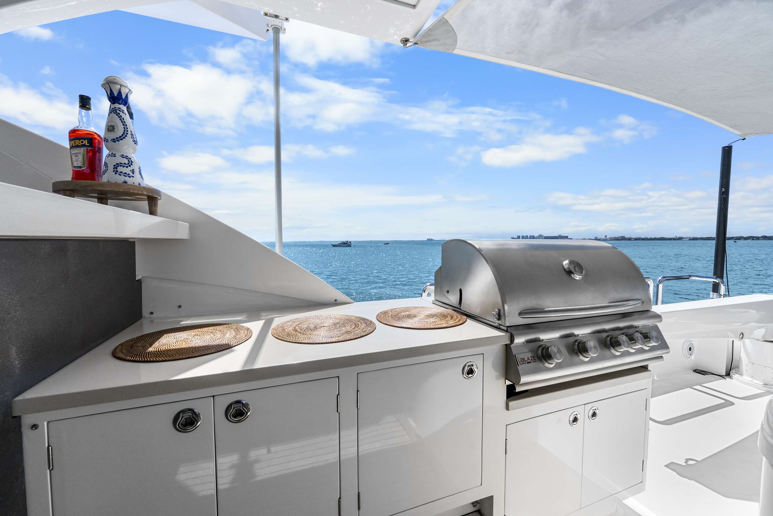 BBQ set up
