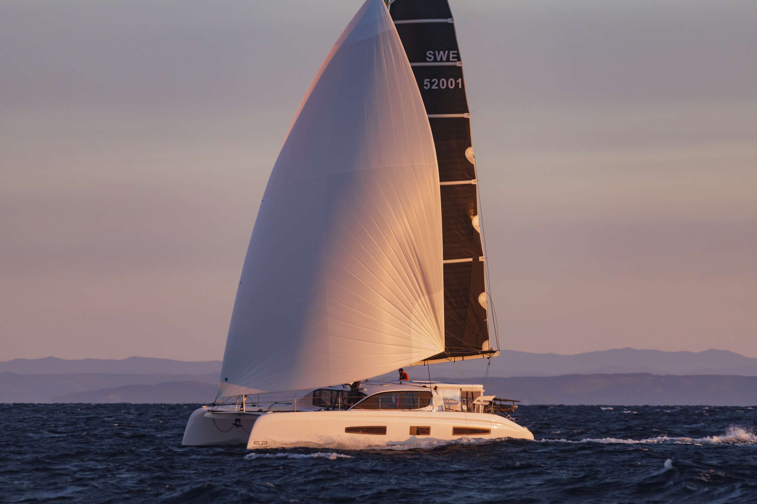 Inez, a 52 ft Sailing Catamaran, available for luxury crewed charter