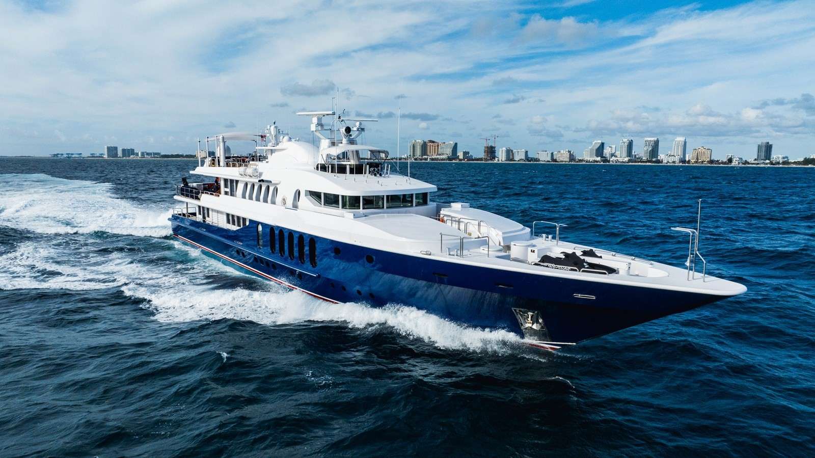 YCM FIFTY, a 165 ft Motor Yacht, available for luxury crewed charter