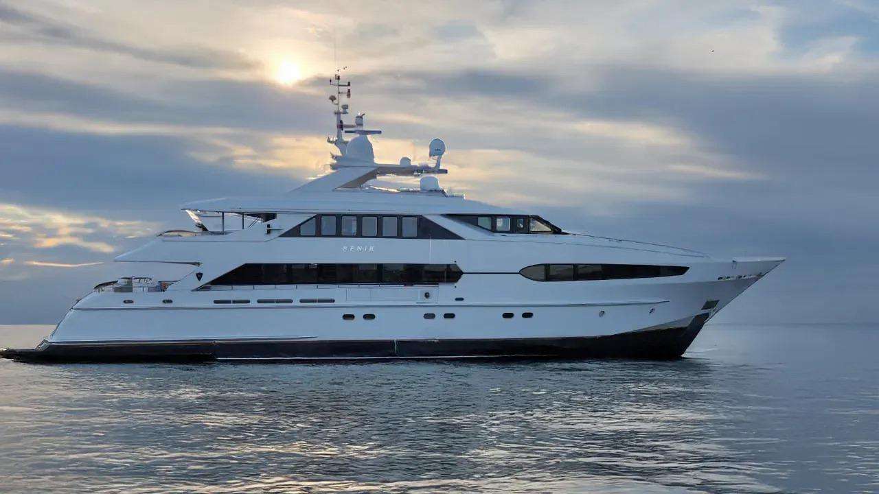 BENIK, a 134 ft Motor Yacht, available for luxury crewed charter
