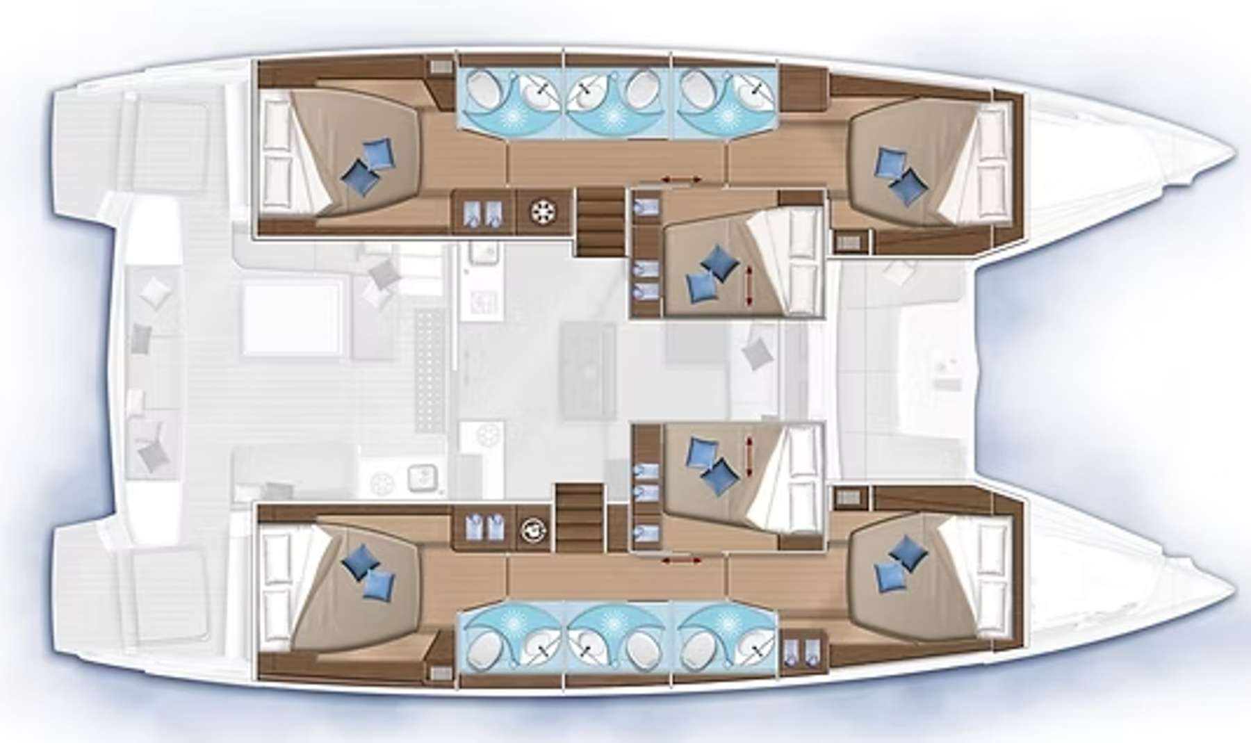 Explore the layout and specifications for BIG BERTHA, a 49 ft Sailing Monohull