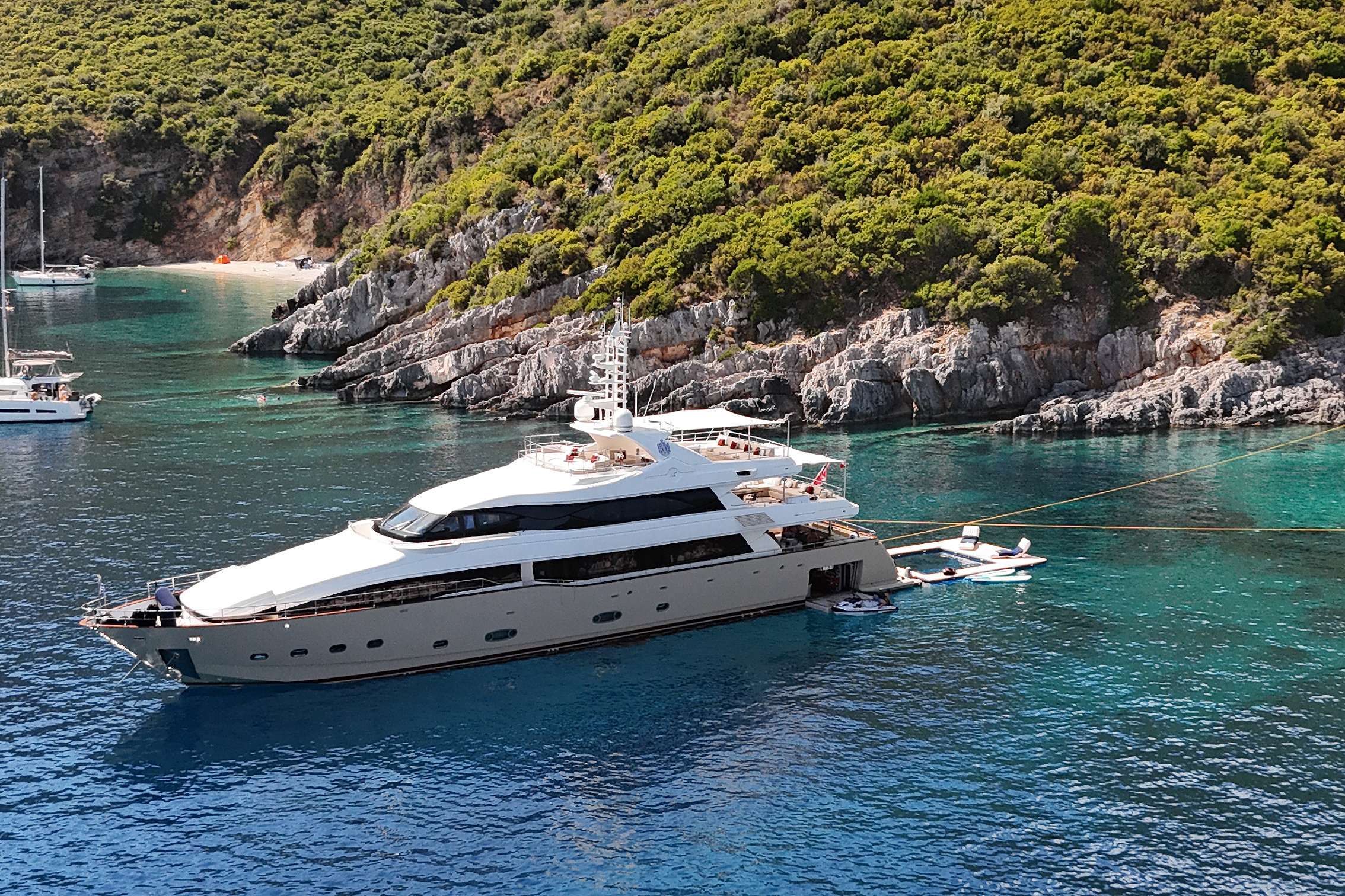 Bunker, a 132 ft Motor Yacht, available for luxury crewed charter
