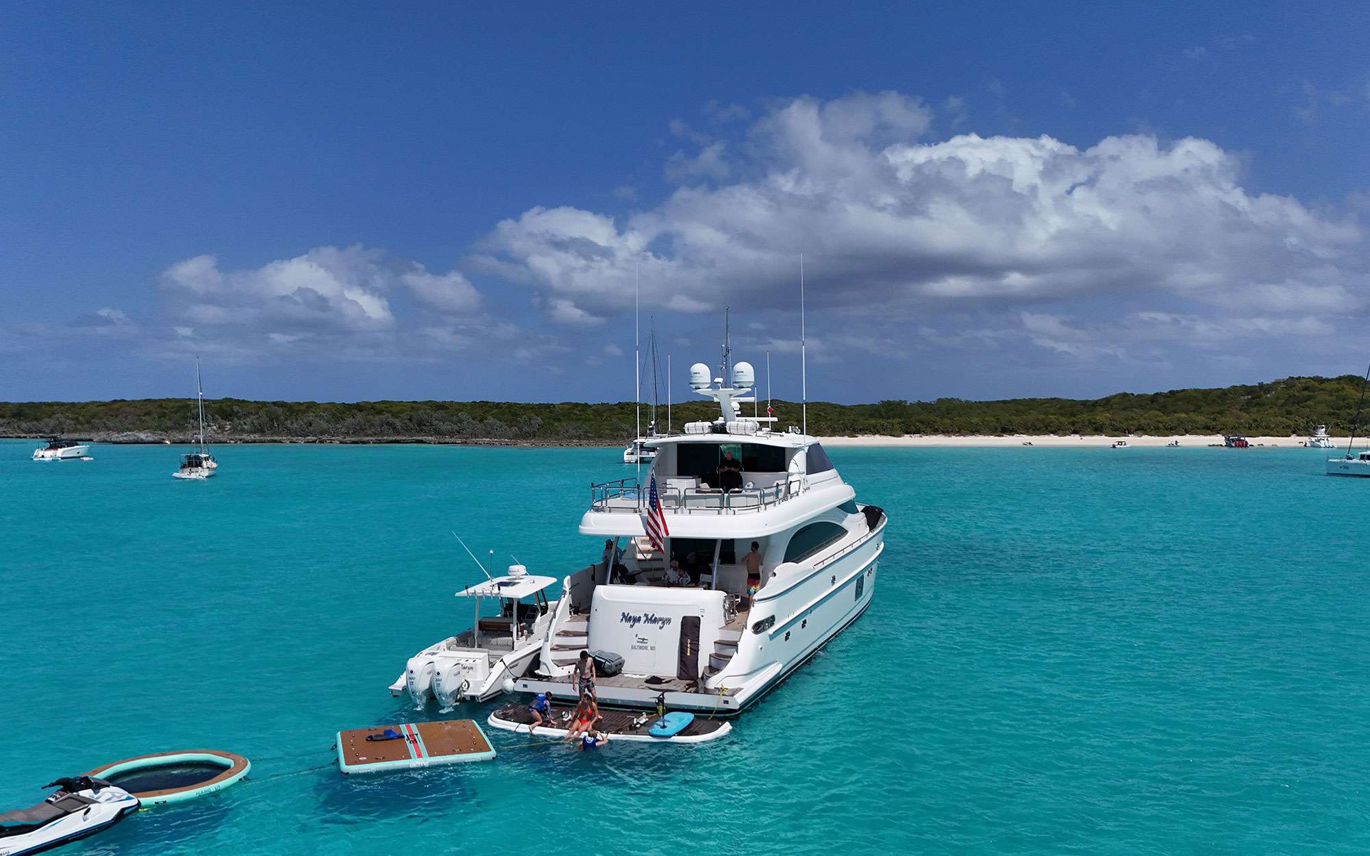 NAYA MARYN, a 94 ft Motor Yacht, available for luxury crewed charter