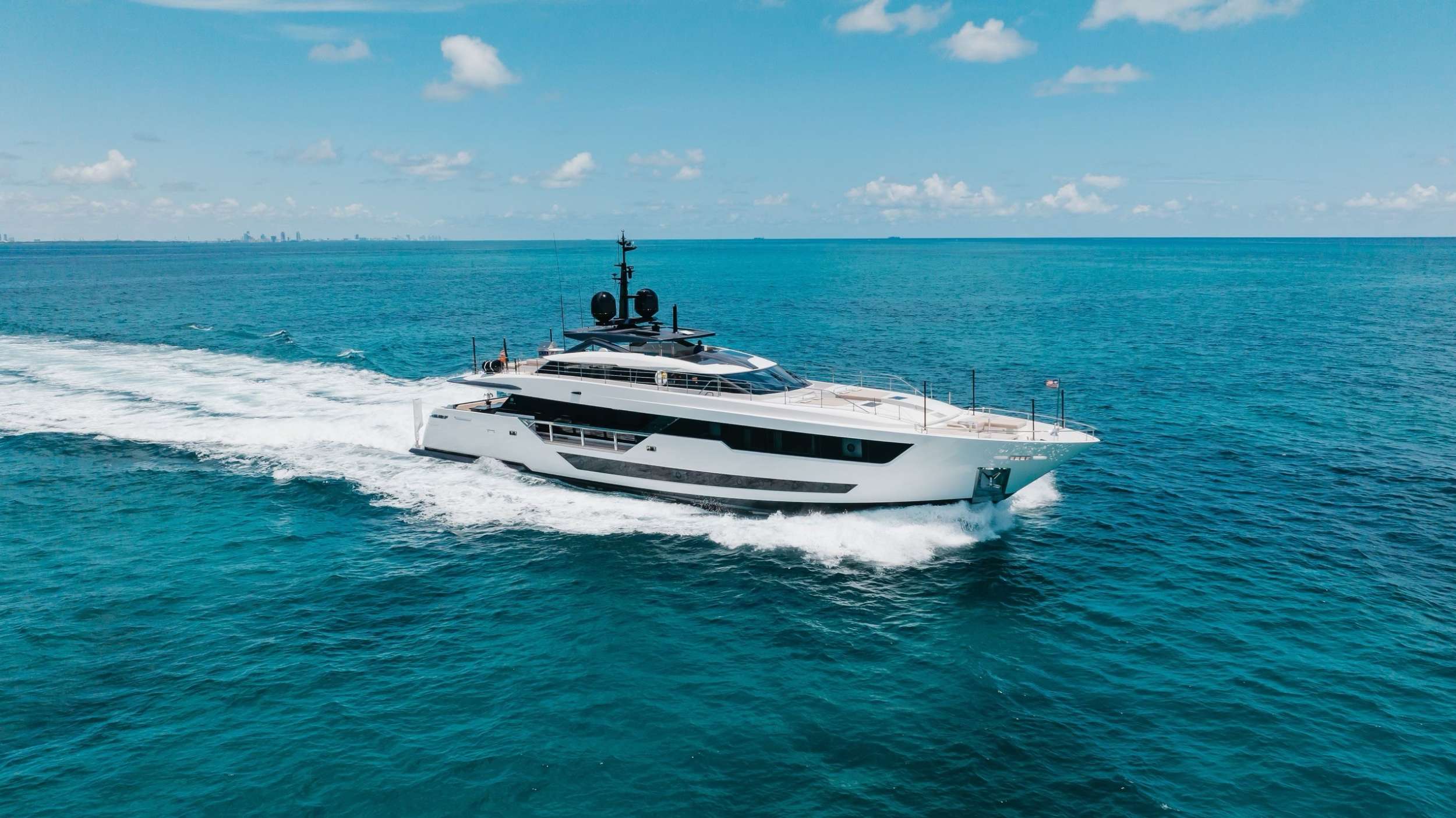 Never Blue, a 130 ft Motor Yacht, available for luxury crewed charter