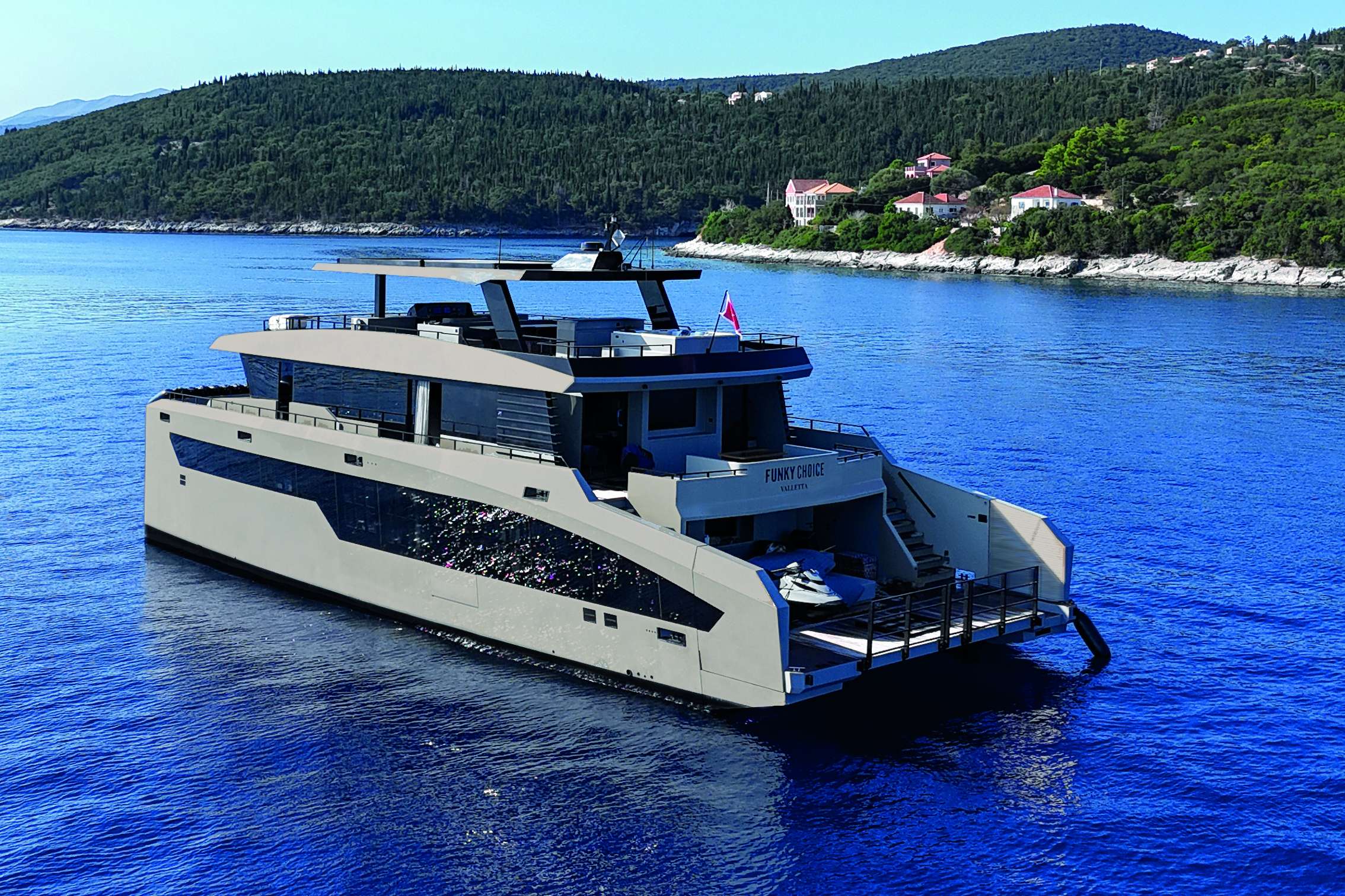 Funky Choice, un Motor Yacht de 88 pies, disponible para charter de lujo con tripulación
