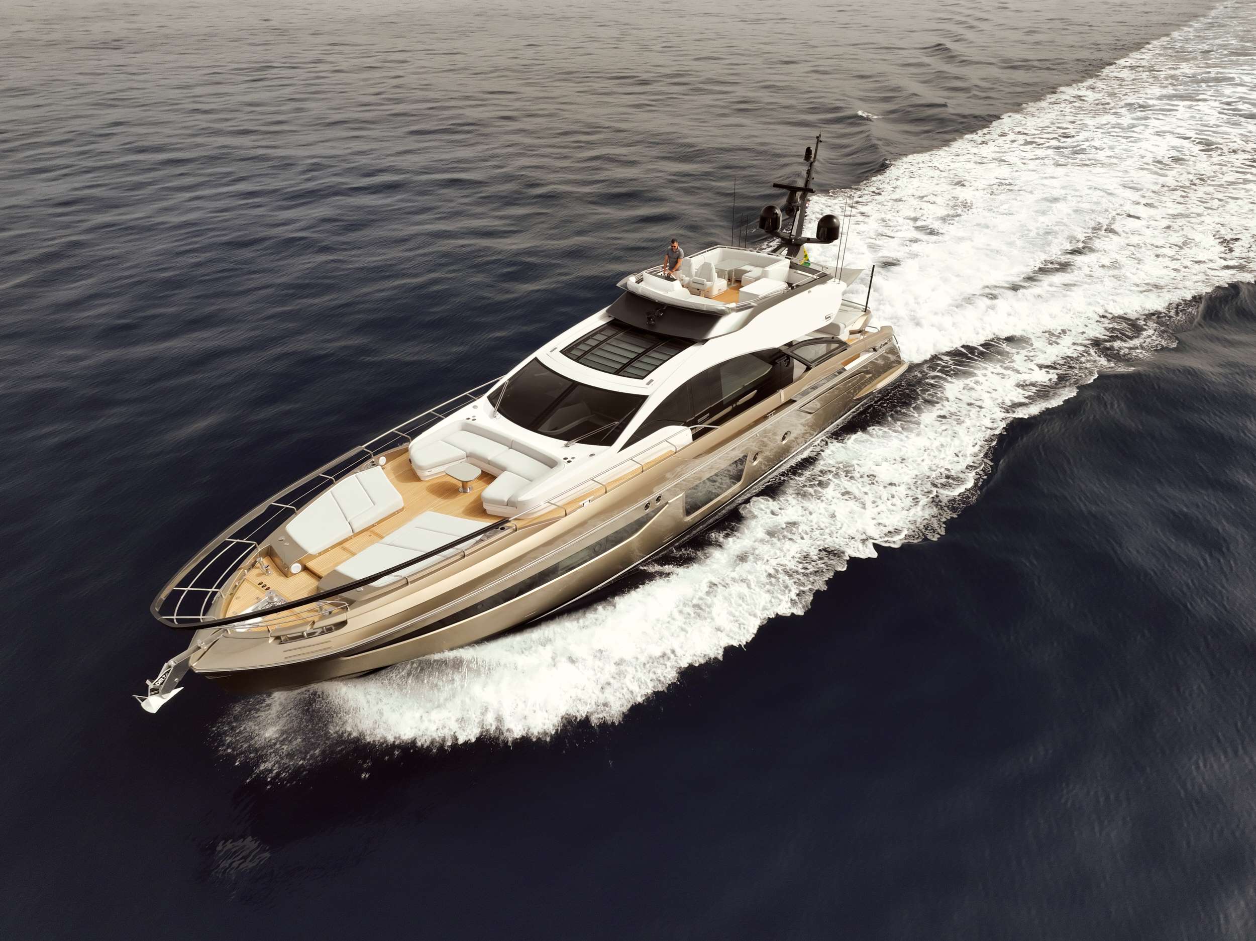 MYNE, a 80 ft Motor Yacht, available for luxury crewed charter