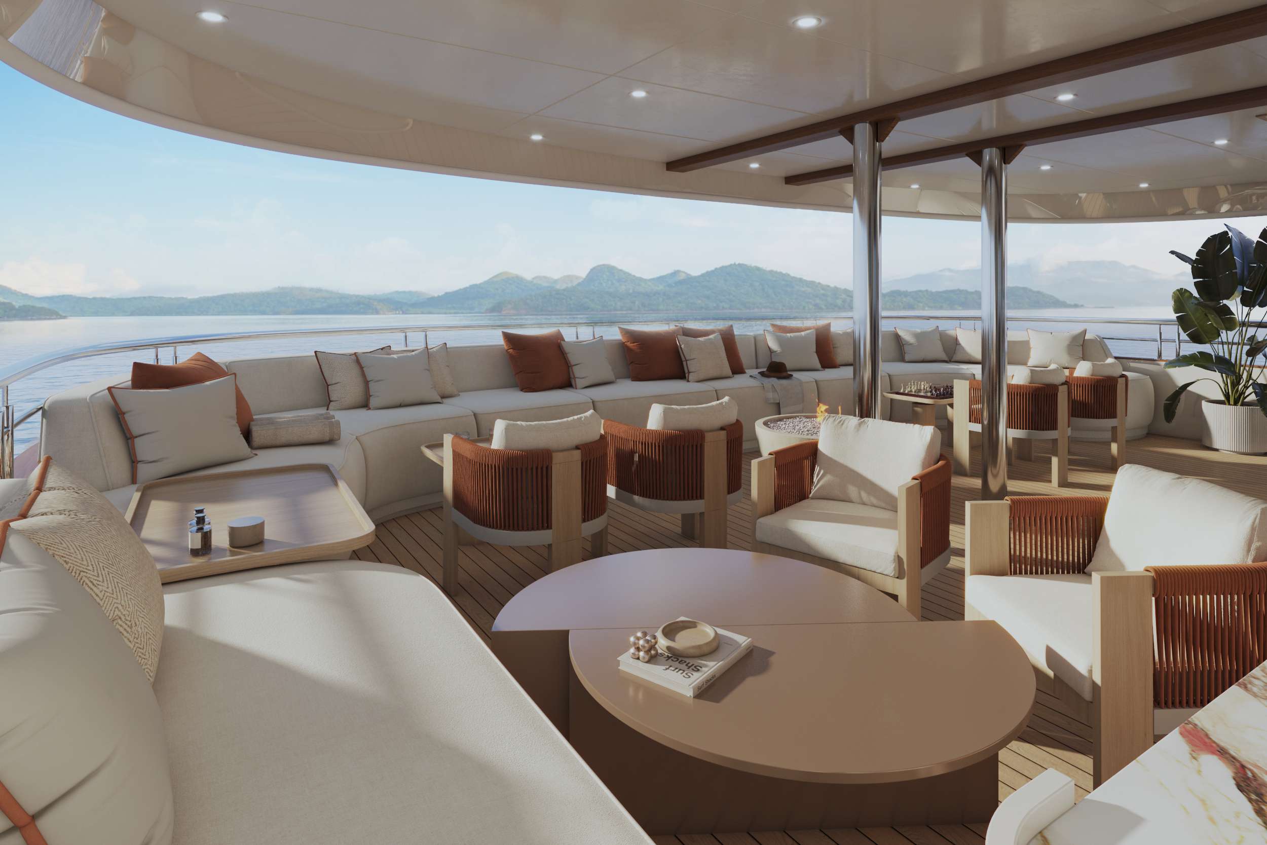 Roko, a 164 ft Motor Yacht, available for luxury crewed charter