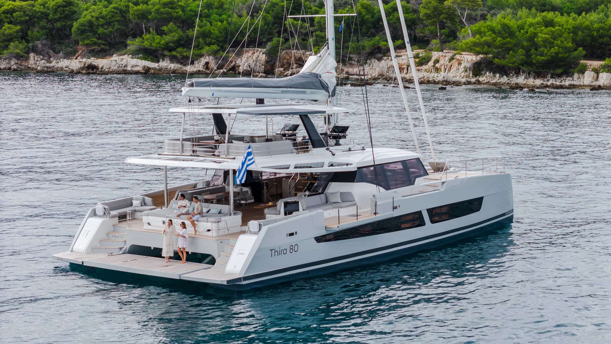 MAGIC MOMENTS 3, a 78 ft Sailing Catamaran, available for luxury crewed charter