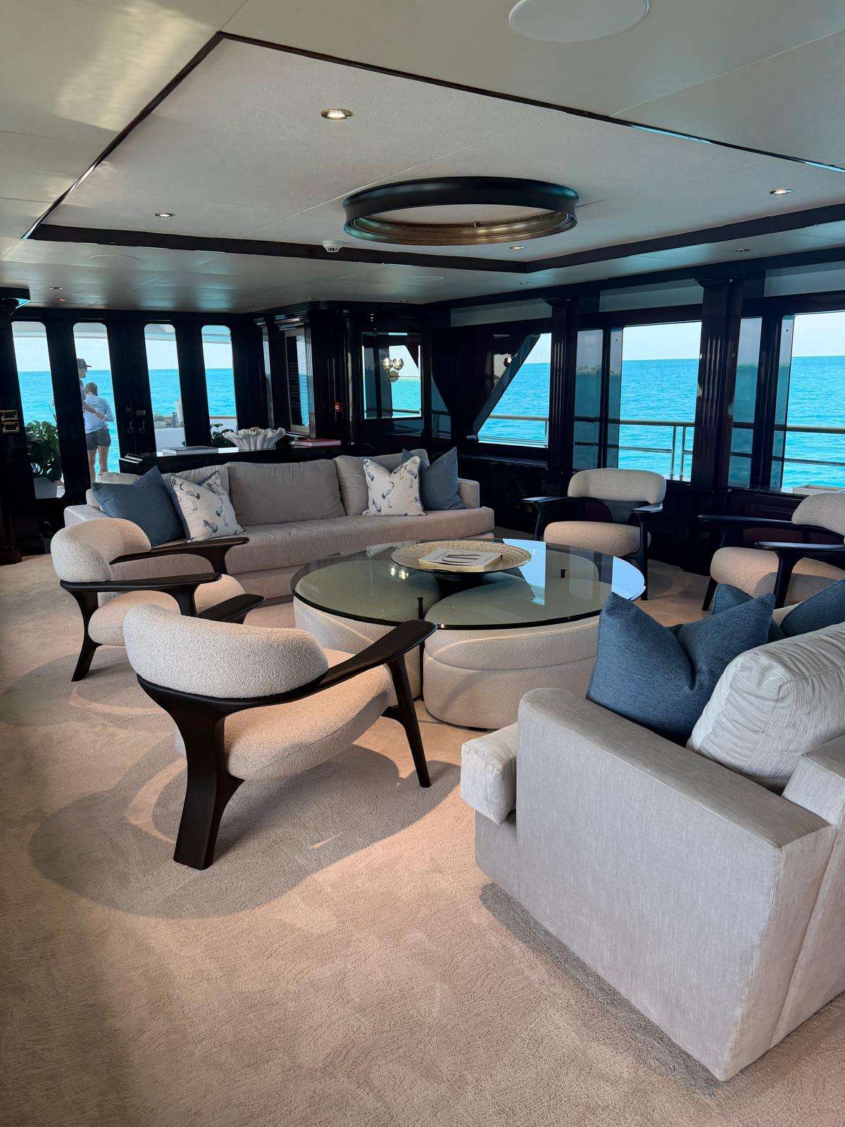 Main Salon Looking Aft