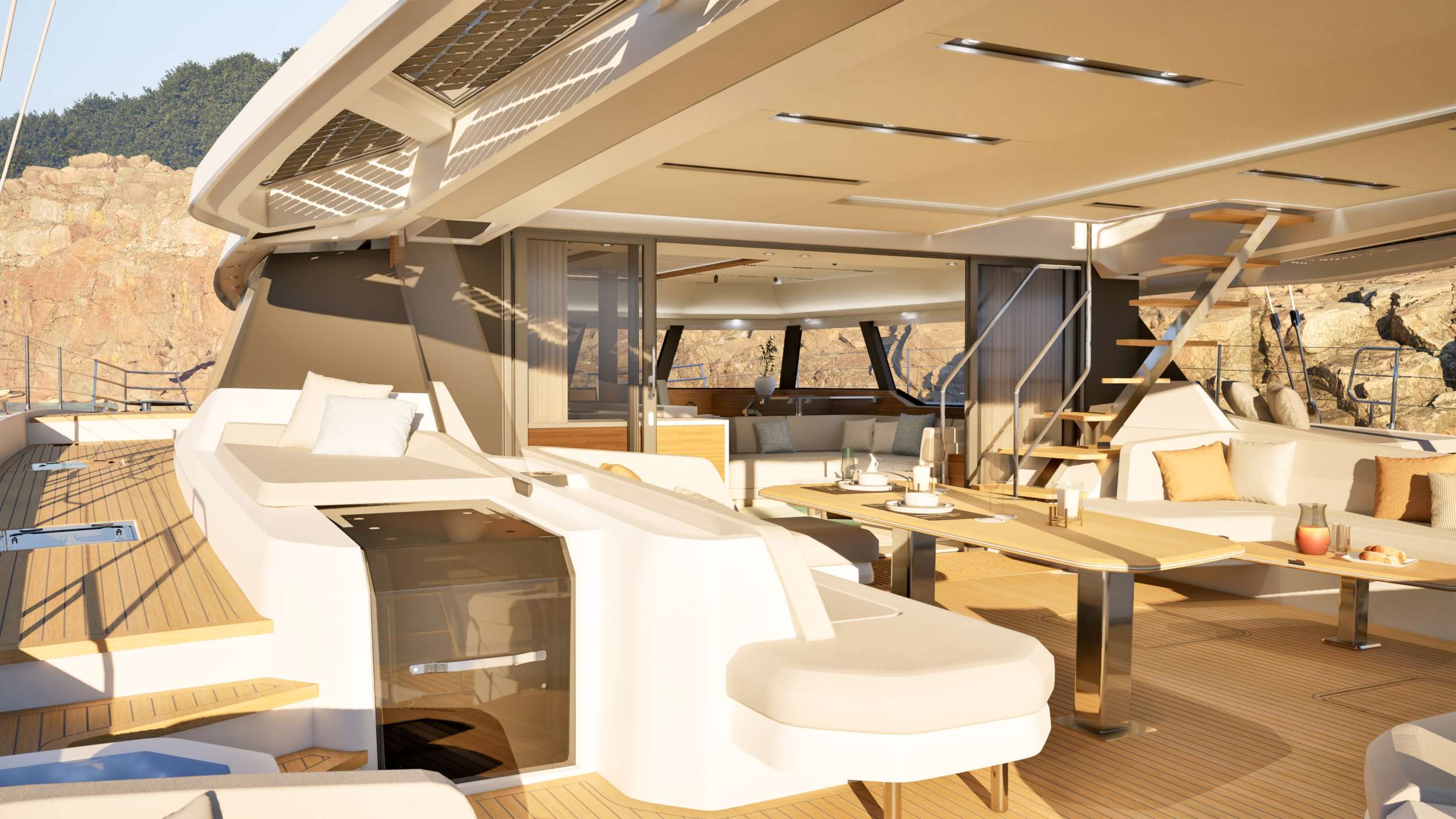 Aft cockpit