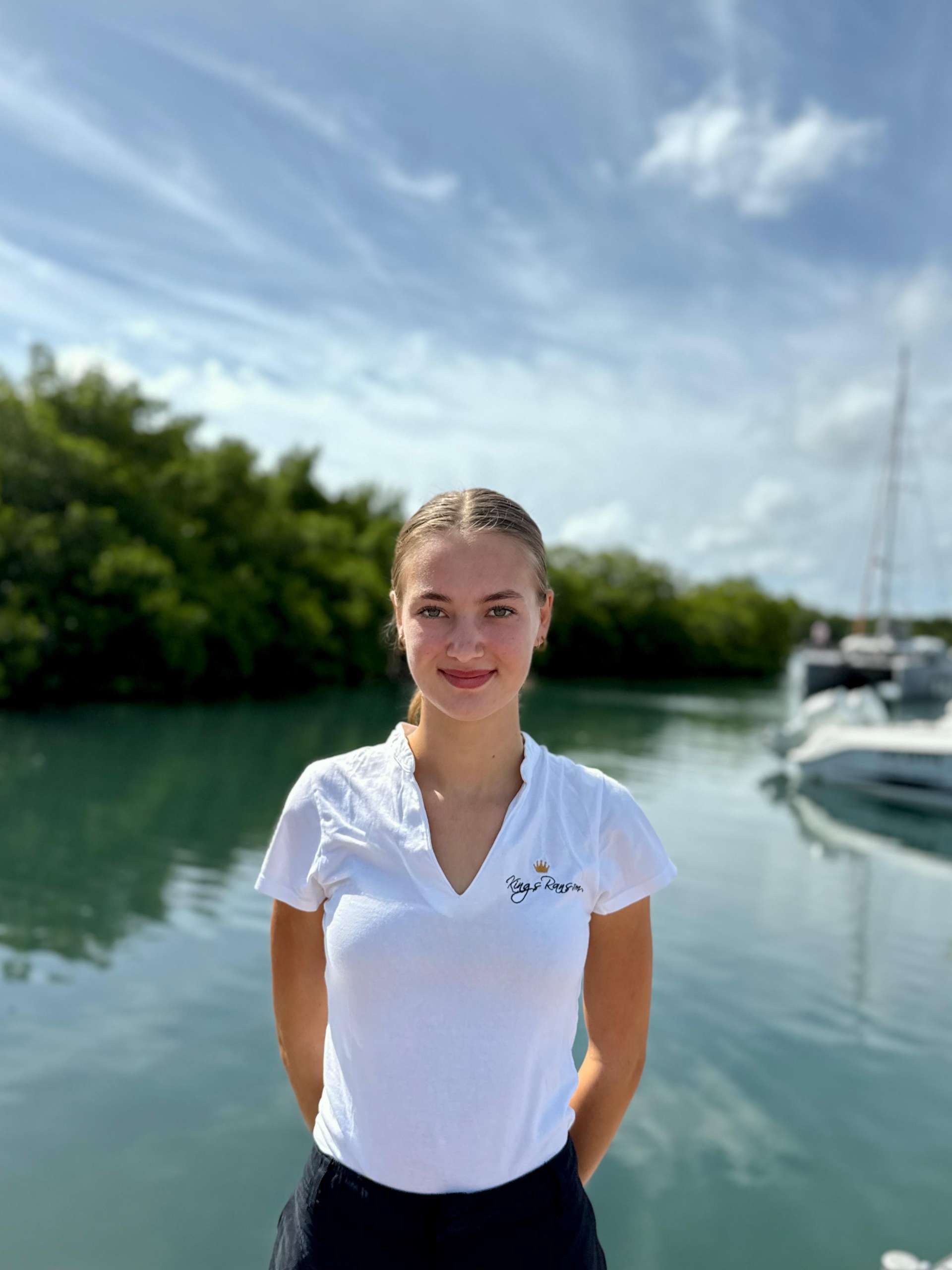 Stewardess Shana van Zyl