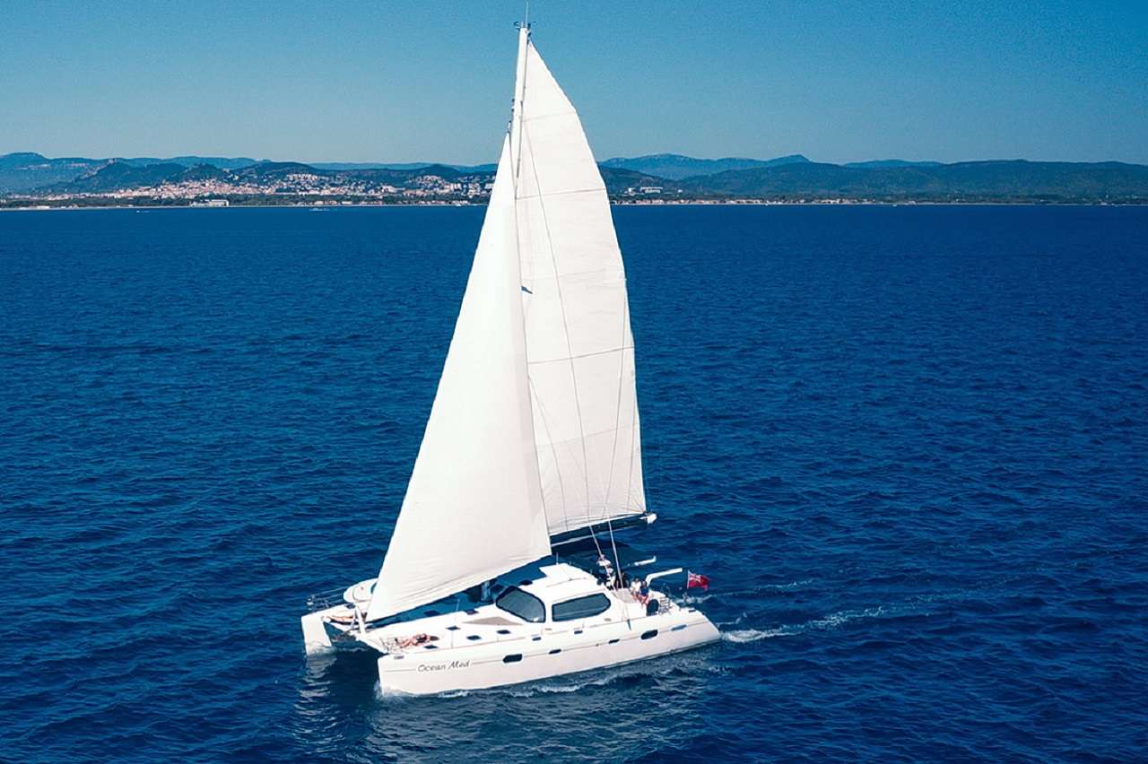 Under sail
