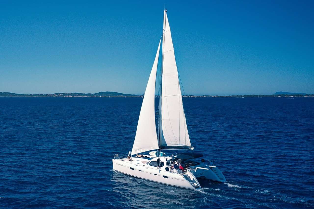 Under sail