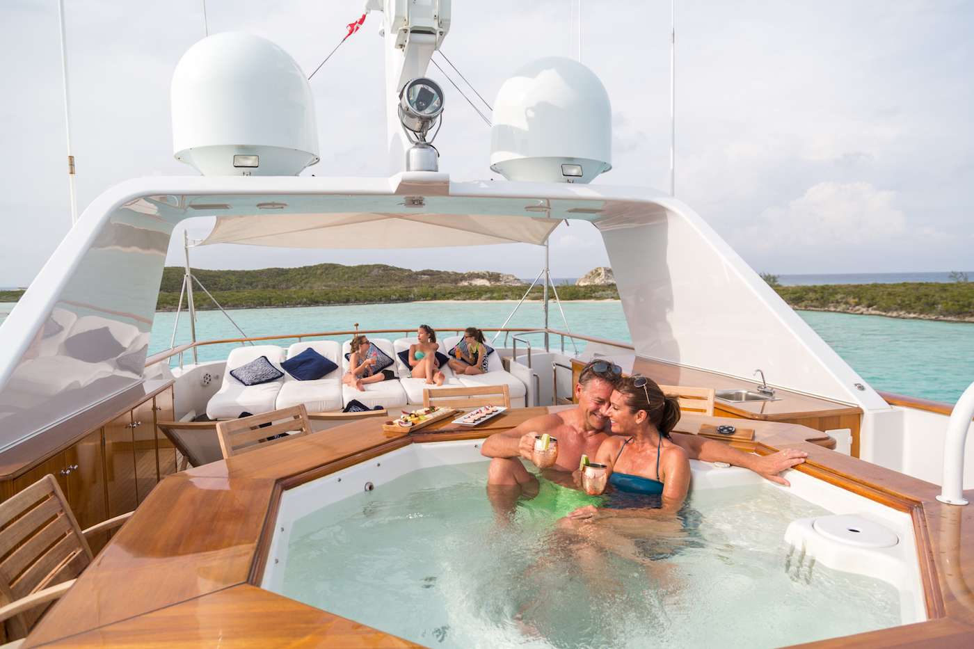 LADY J Yacht Charter - Sun Deck