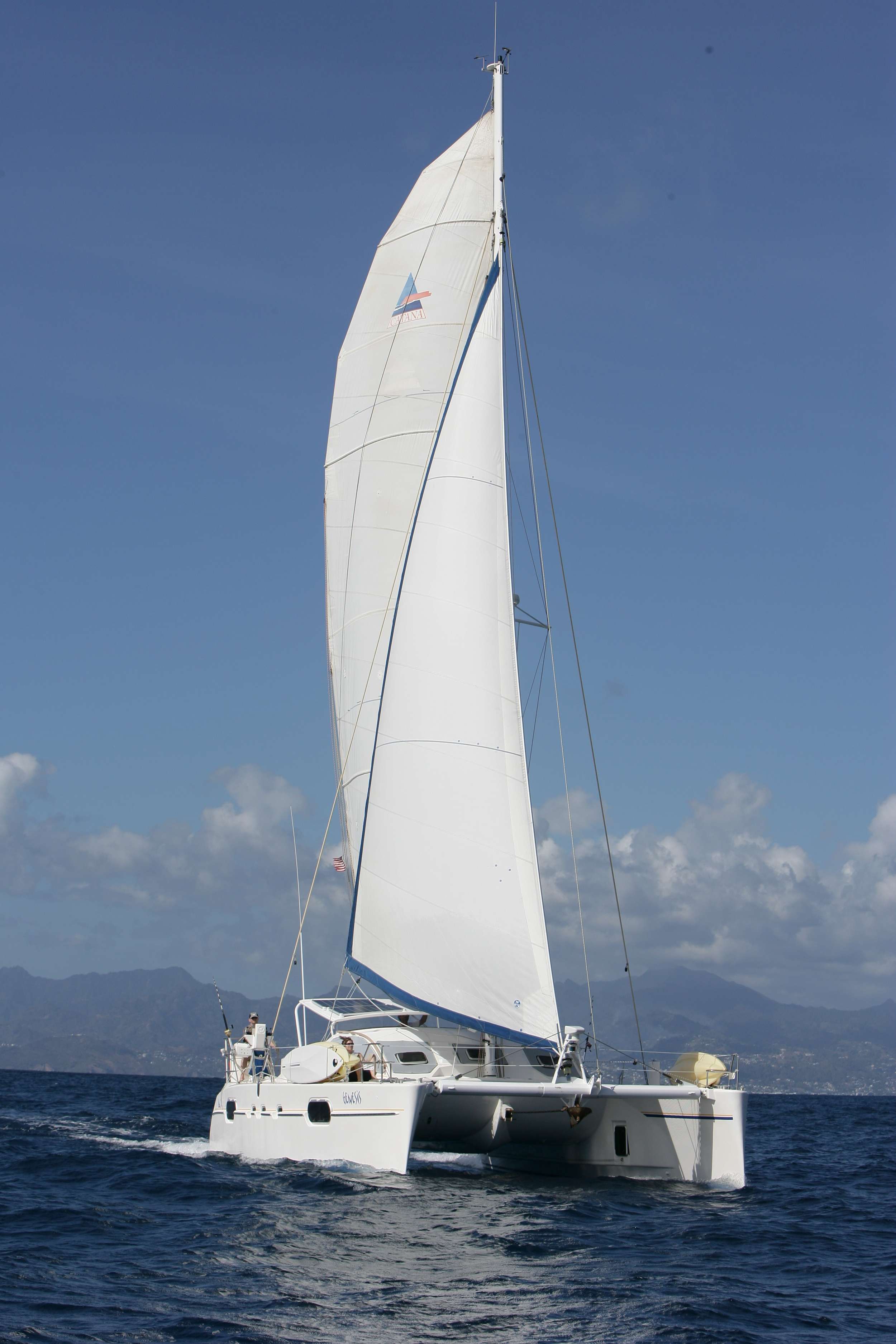 GENESIS Yacht Charter - GENESIS under sail