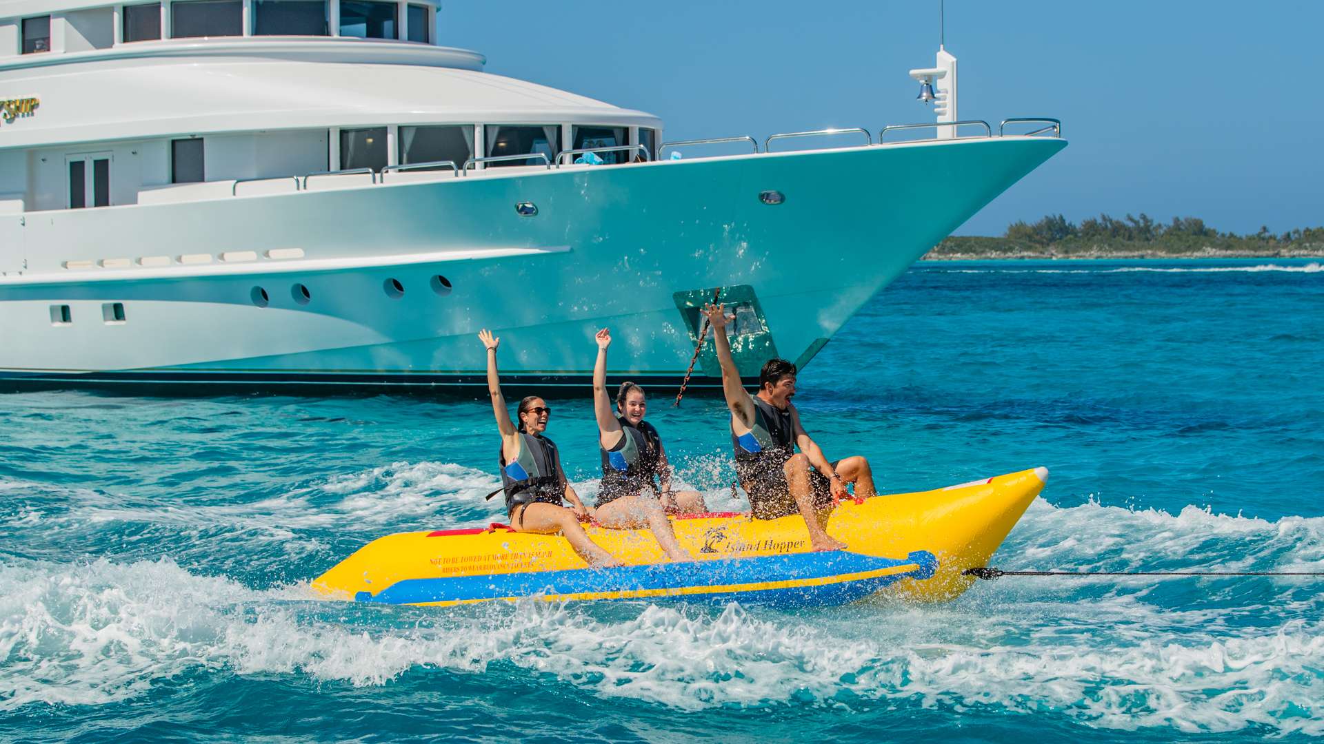STARSHIP Yacht Charter - Towable Banana