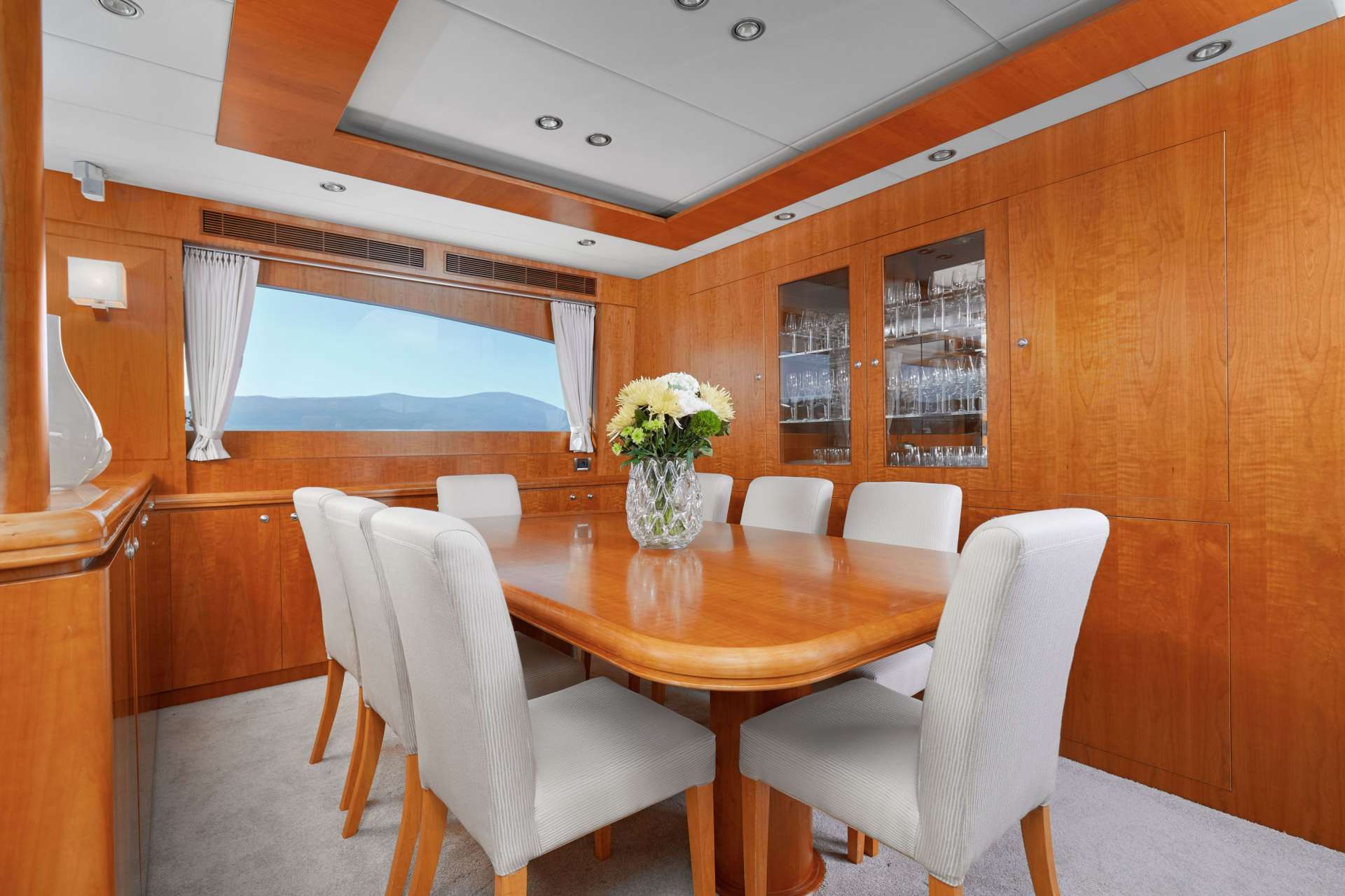 ANNABEL II Yacht Charter - Dining