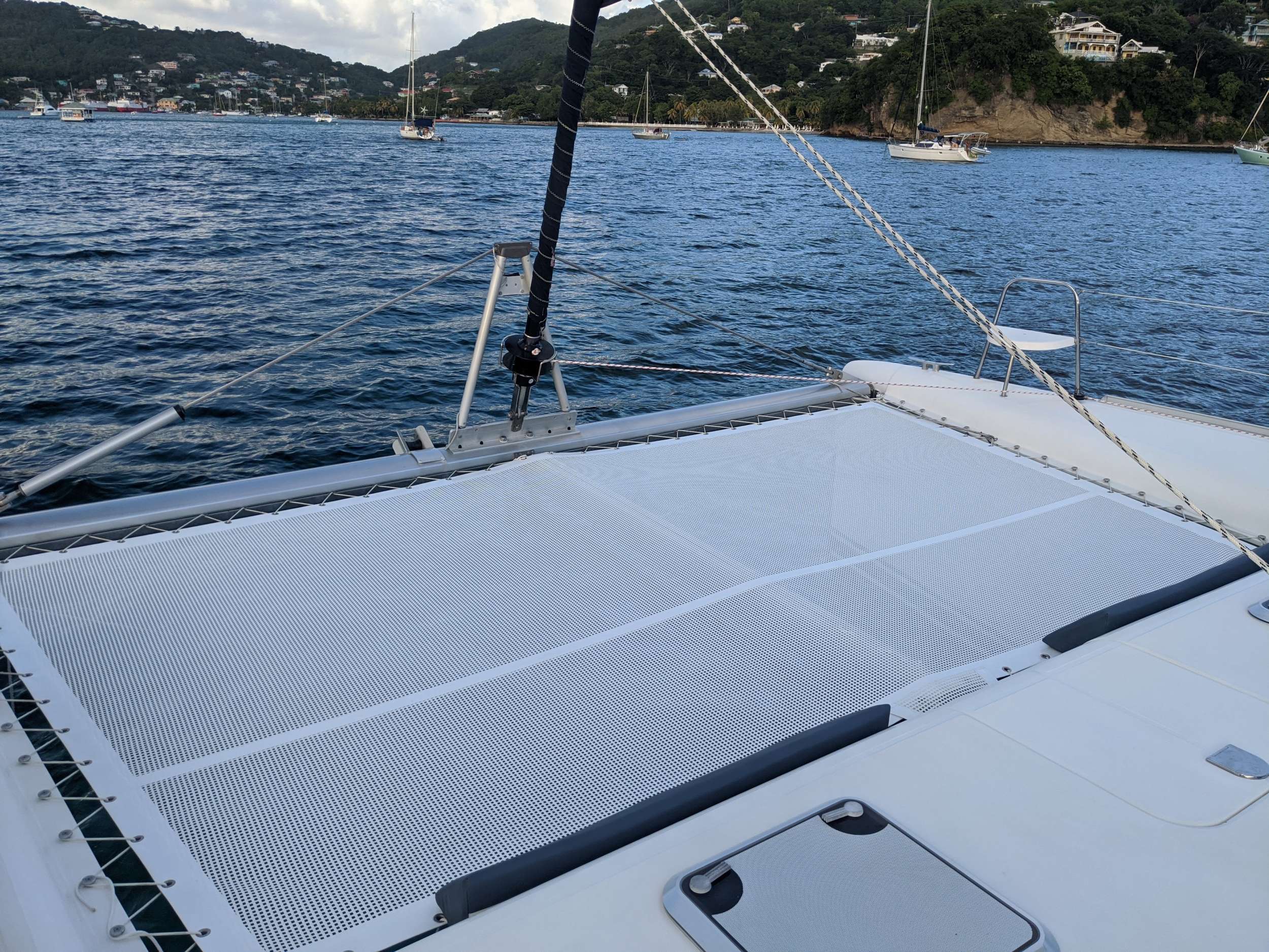 NEMO Yacht Charter - New Trampoline!