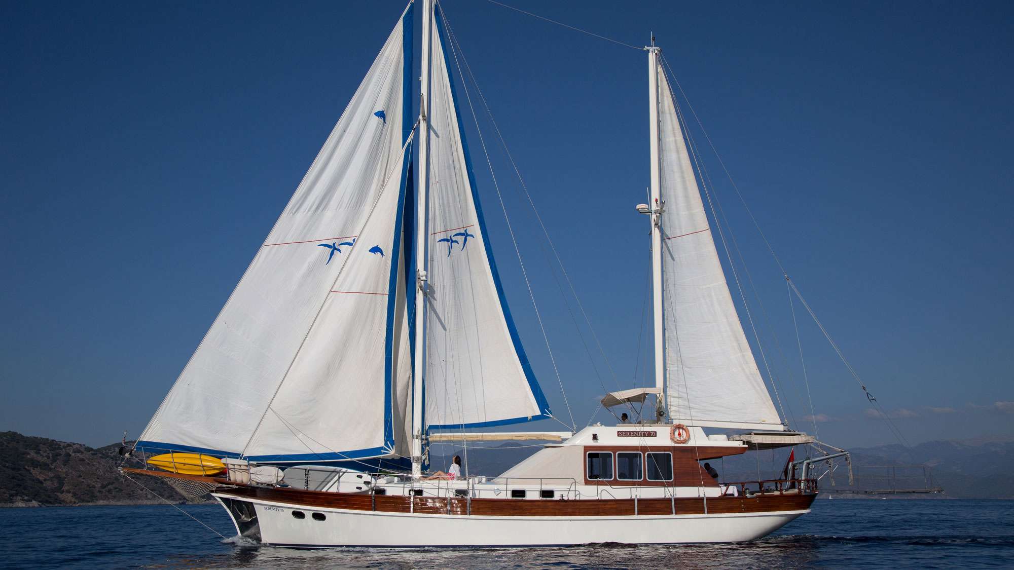 SERENITY 70 Yacht Charter - Sailing