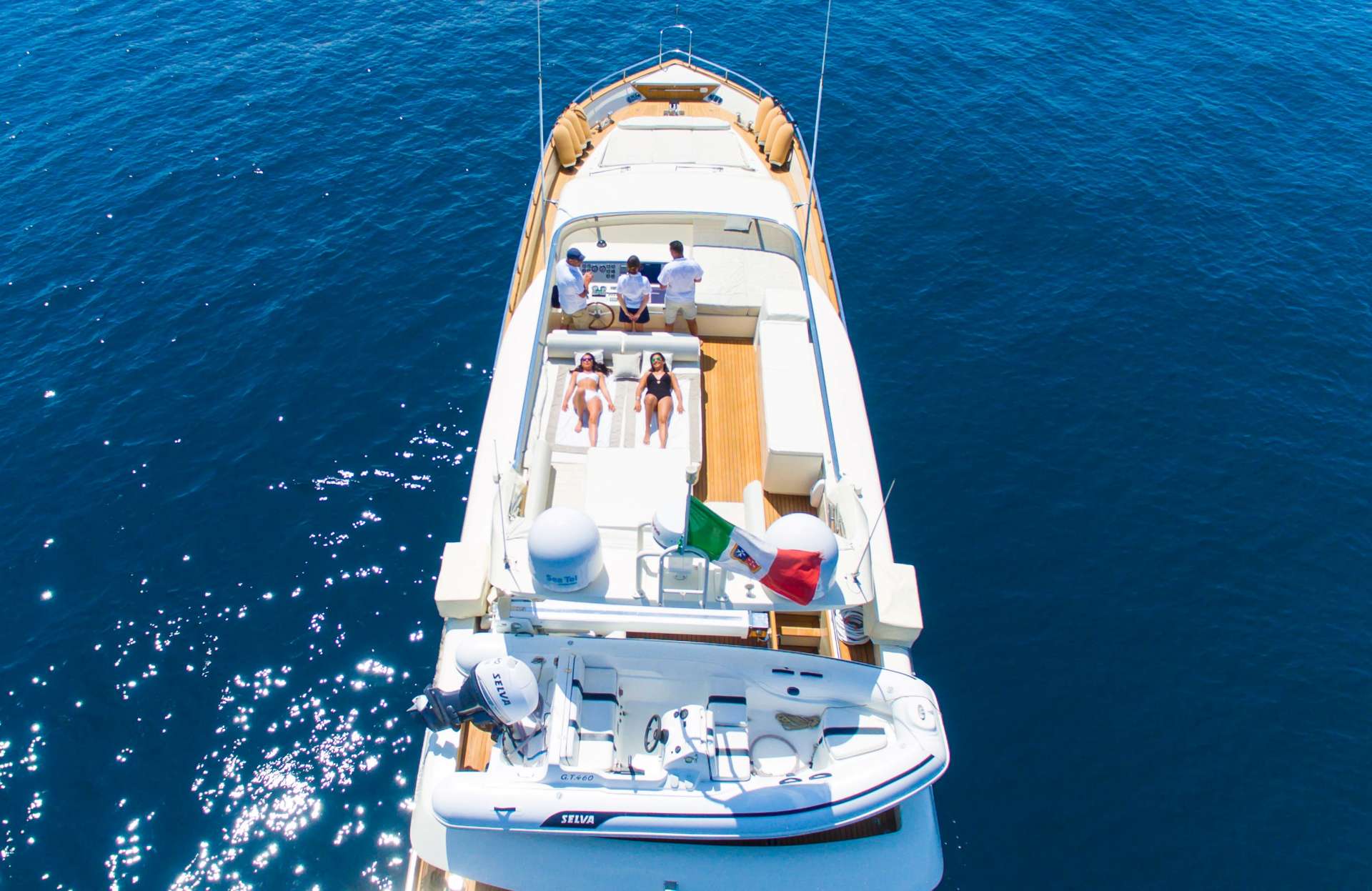 RIVIERA Yacht Charter - Aereal view