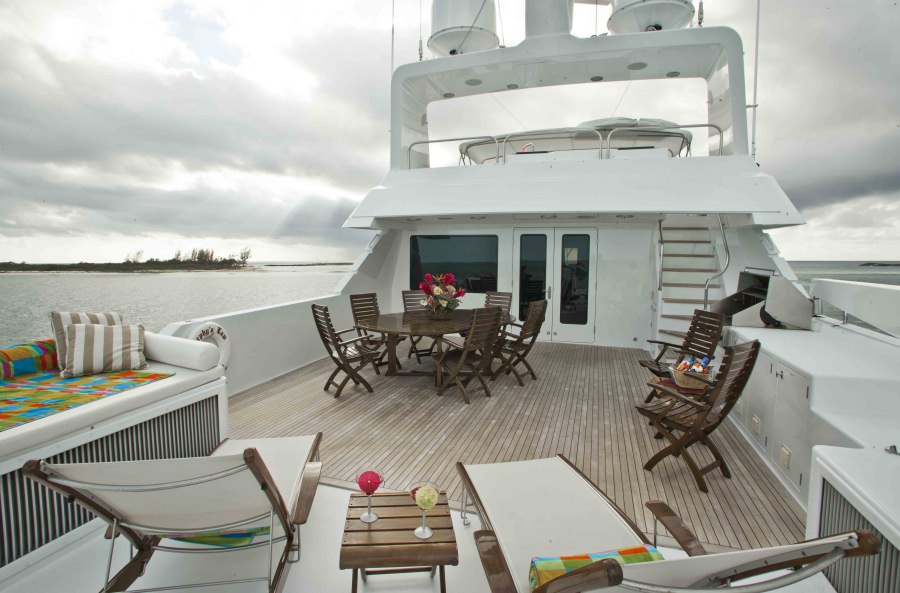 MURPHY'S LAW Yacht Charter - Boat Deck