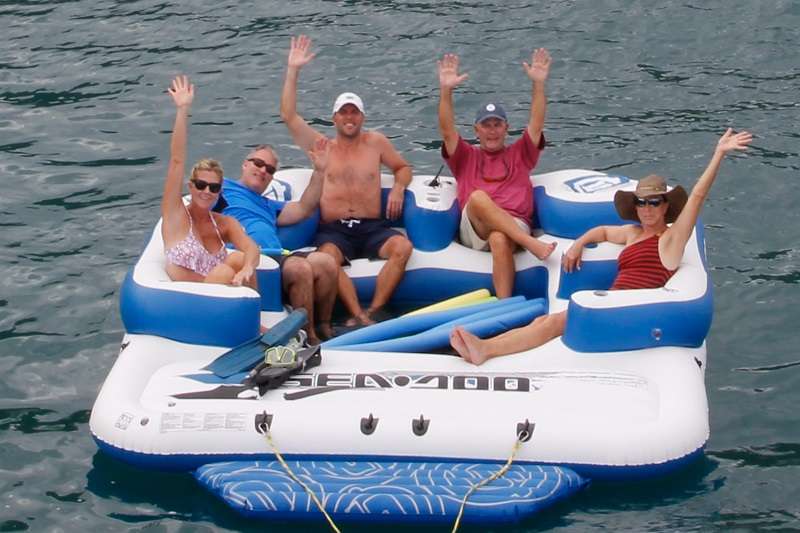 ELYSIUM Yacht Charter - Island fun