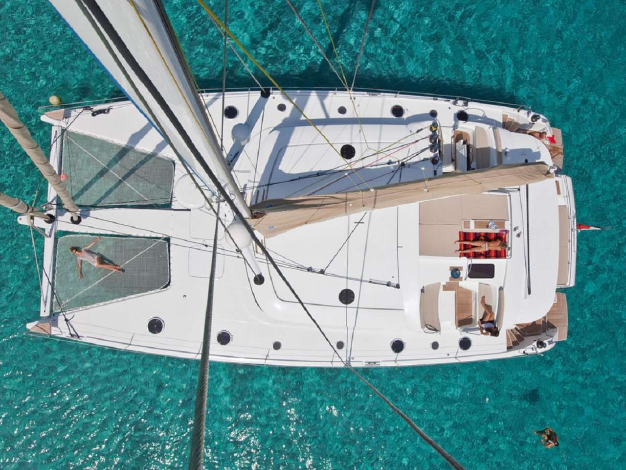 MOBY DICK Yacht Charter - Aerian view