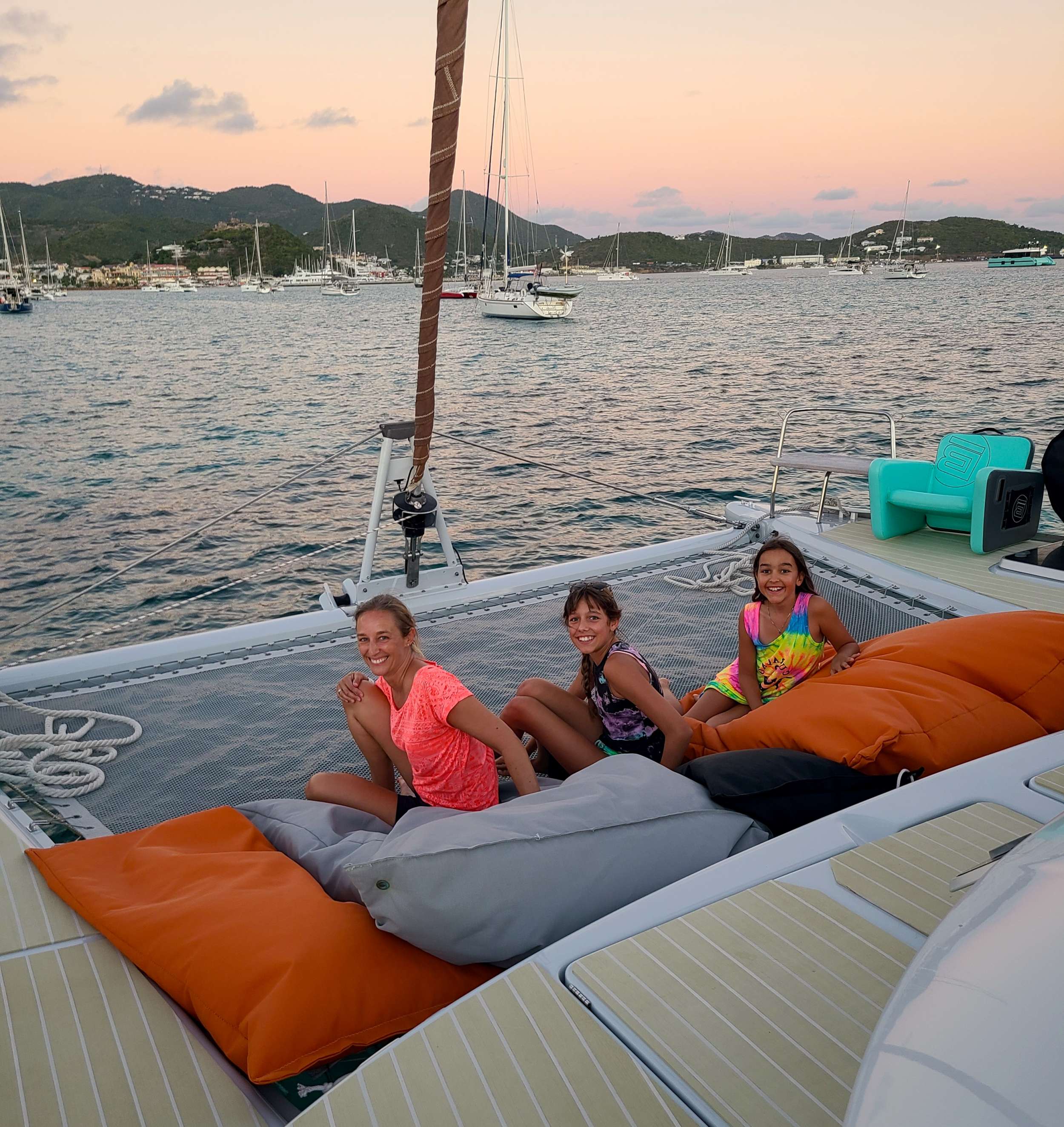 MIMBAW Yacht Charter - The tramps are a favourite place.