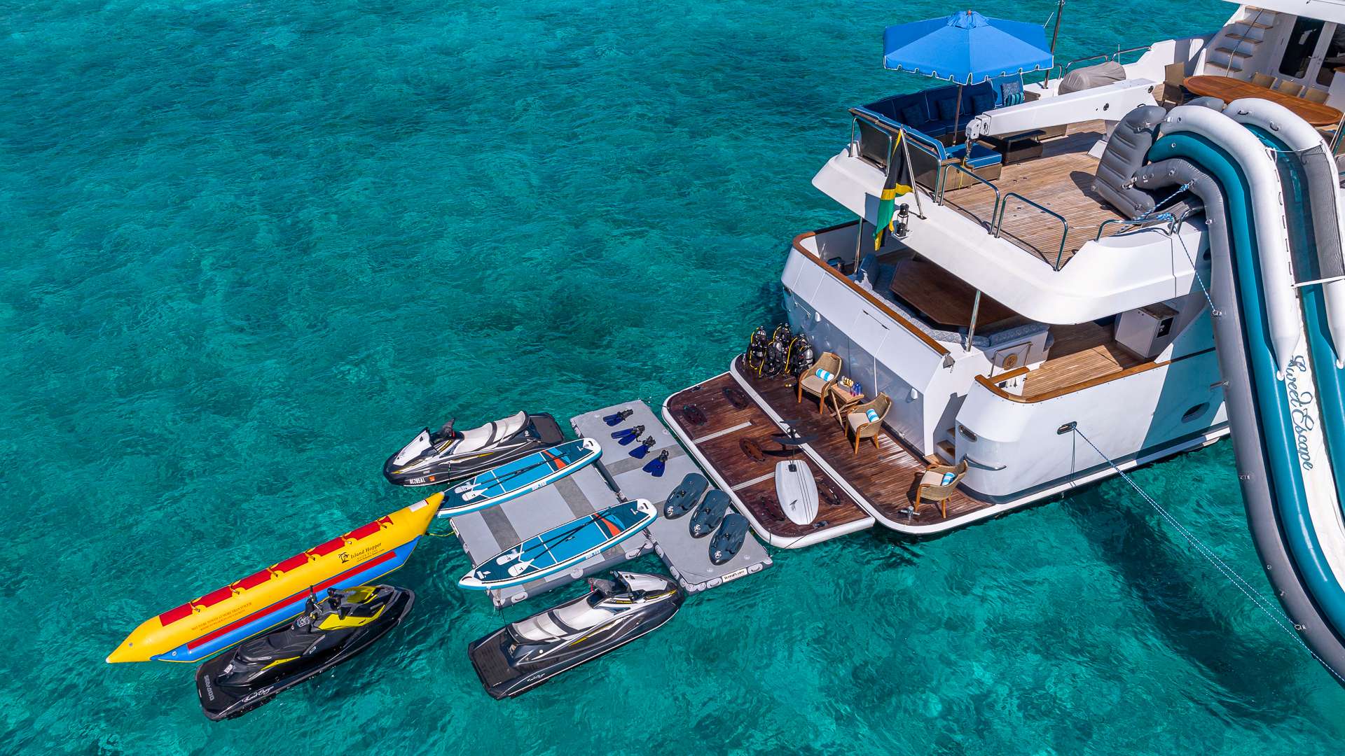 SWEET ESCAPE Yacht Charter - Water Toys