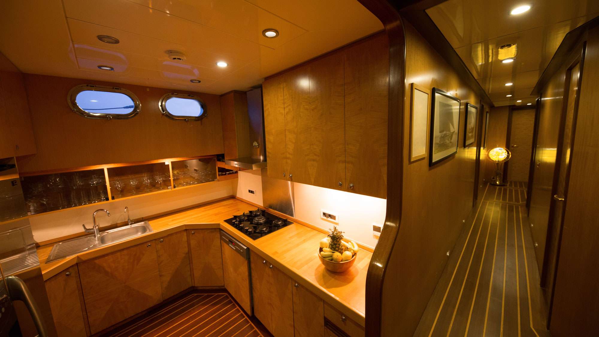 SERENITY 86 Yacht Charter - GALLEY
