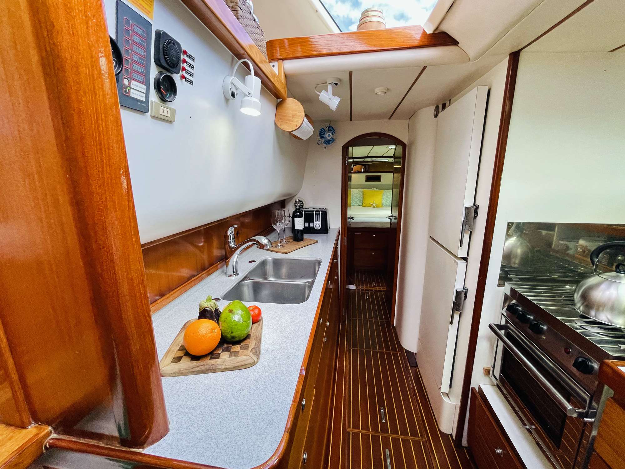 VISION Yacht Charter - Modern Galley