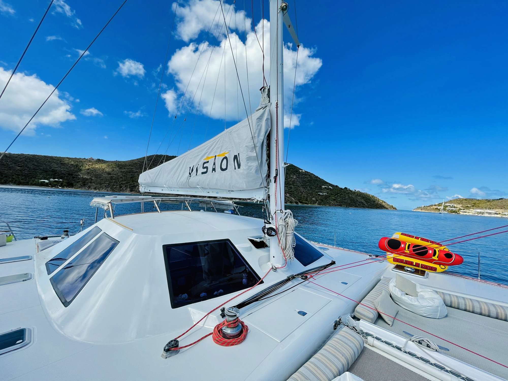VISION Yacht Charter - Spacious outdoor areas