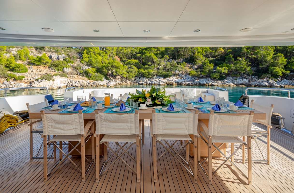 Aft deck