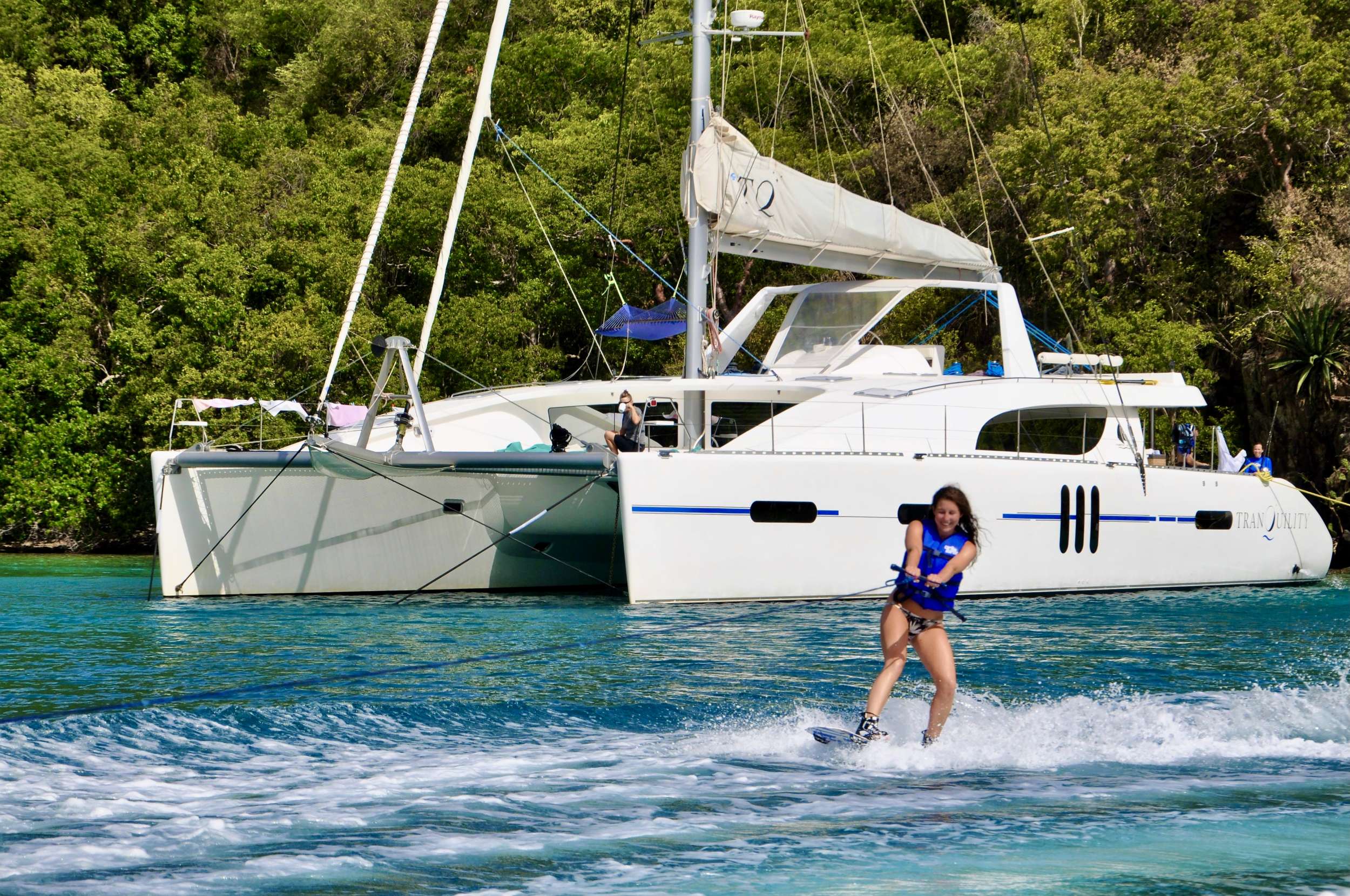 TRANQUILITY Yacht Charter - Wake boarding