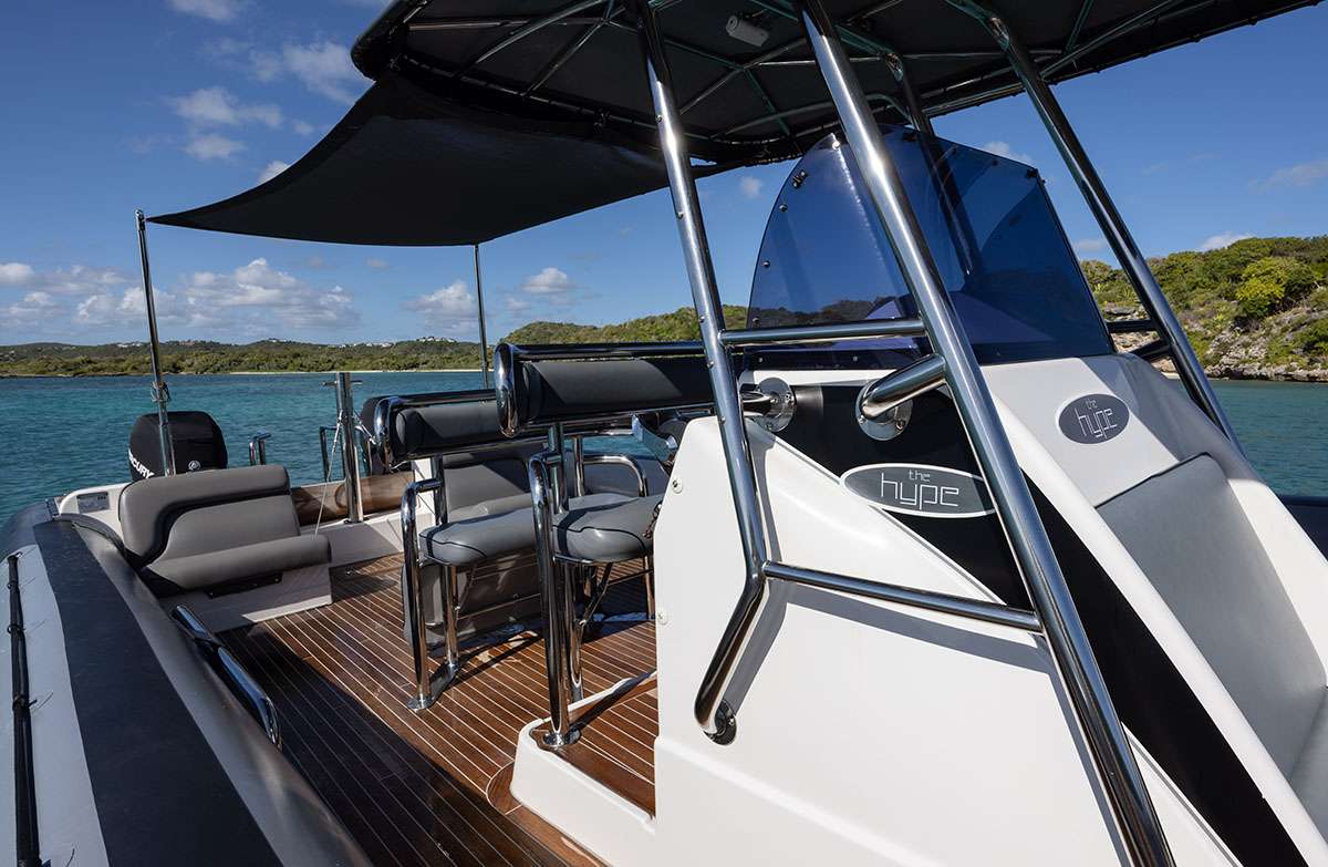 HYPERION Yacht Charter - Tenders &amp; Toys