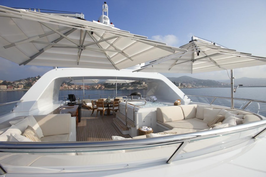 KATHLEEN ANNE Yacht Charter - Sun Deck