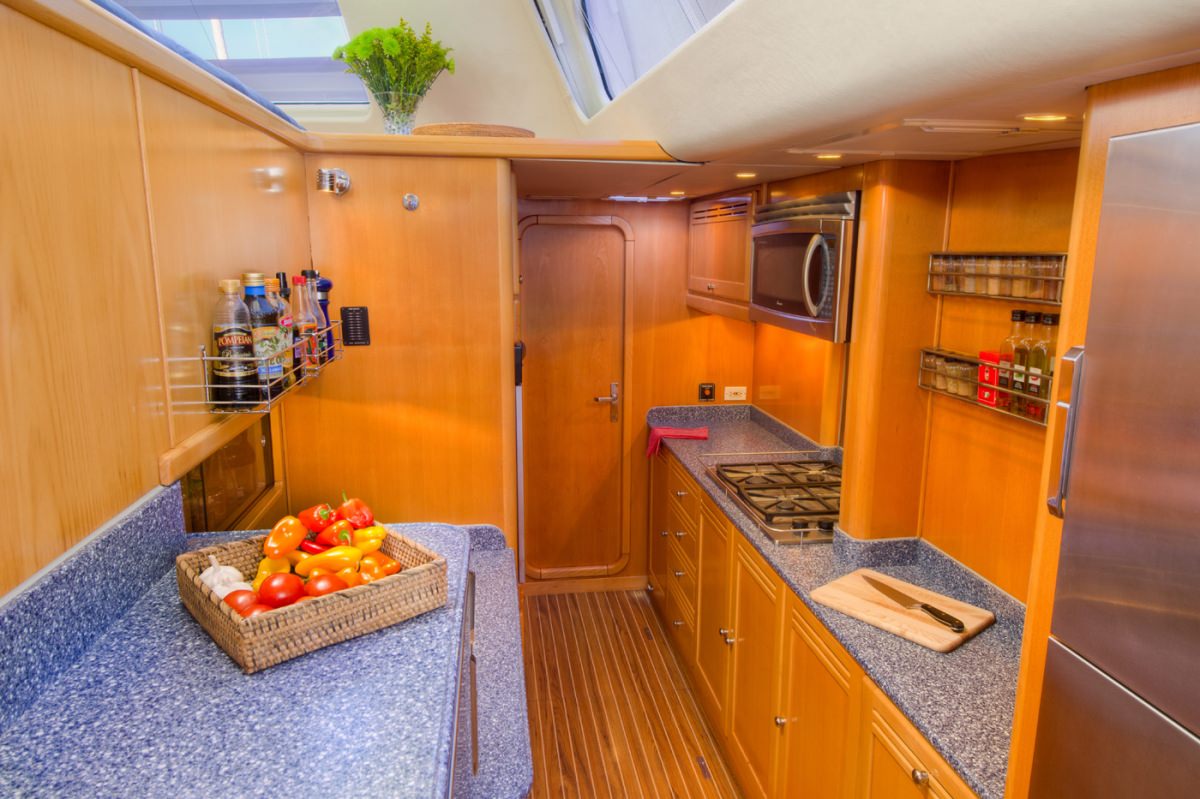 THE BIG DOG Yacht Charter - Gourmet galley