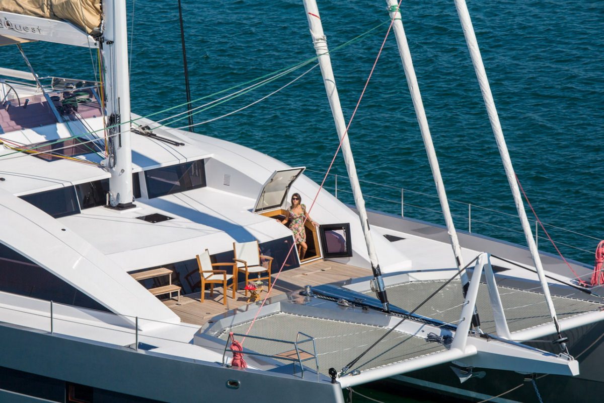 WINDQUEST Yacht Charter - Terrace Accessible From Master