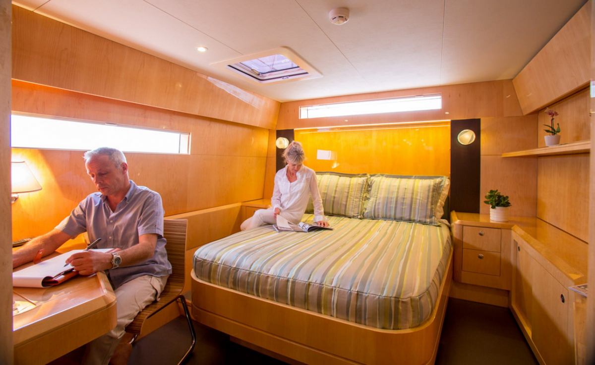 WINDQUEST Yacht Charter - Guest Cabin
