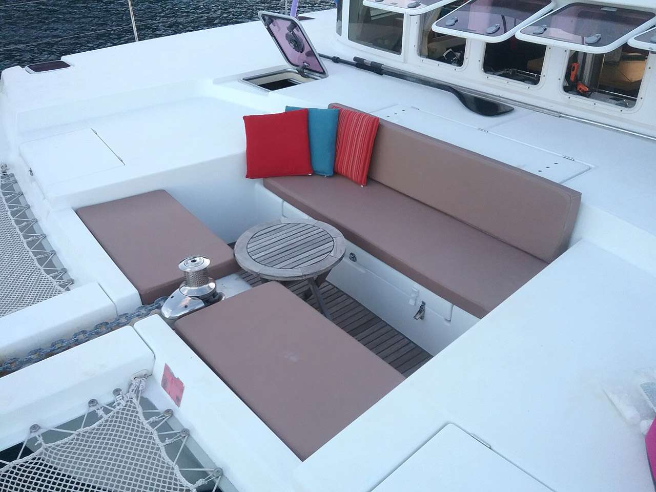 Saloon spirit on deck