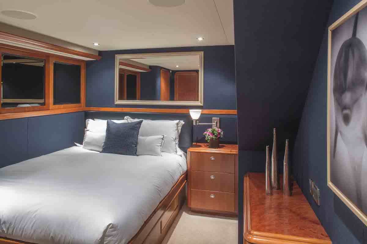 PLAN A Yacht Charter - Guest Stateroom