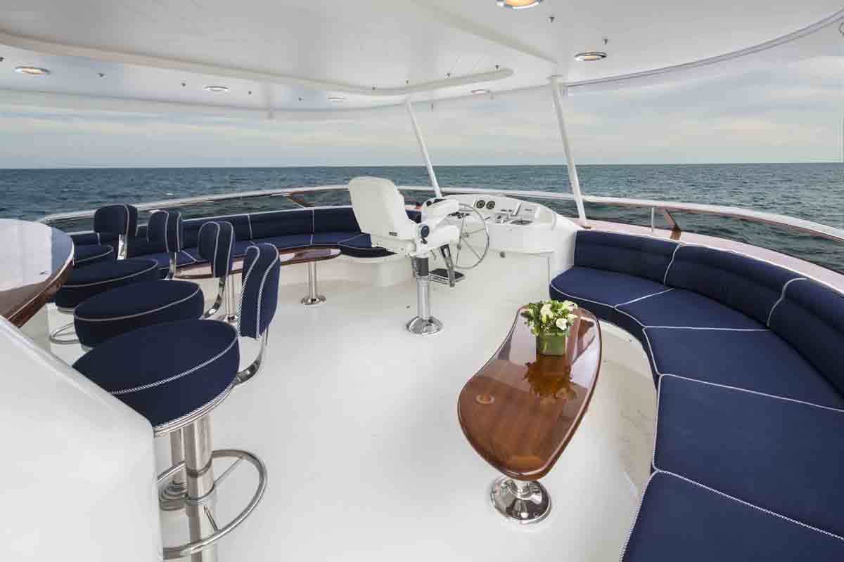 PLAN A Yacht Charter - Upper Deck